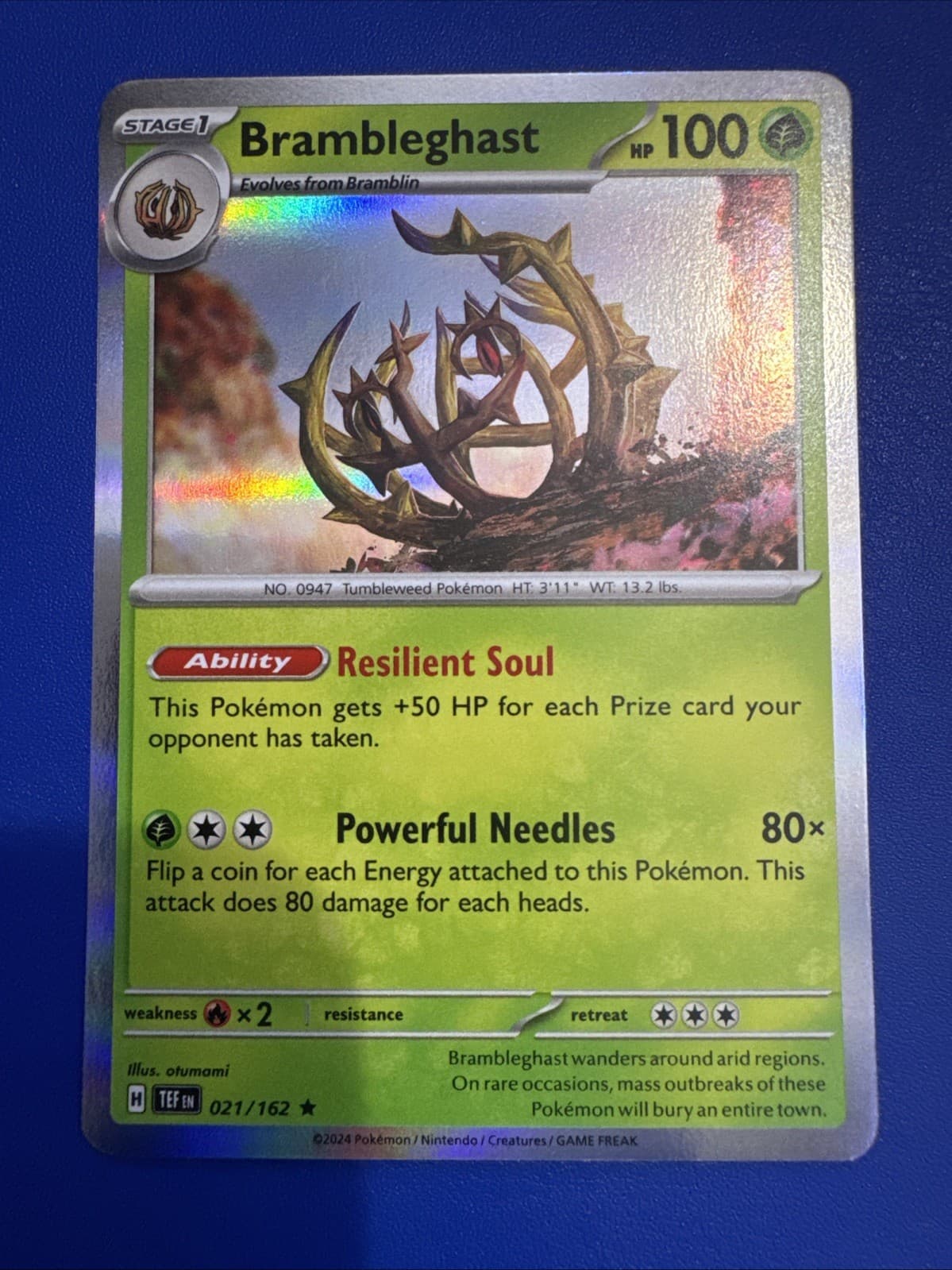 Brambleghast - Holo - Rare - Temporal Forces 21/162 - NM