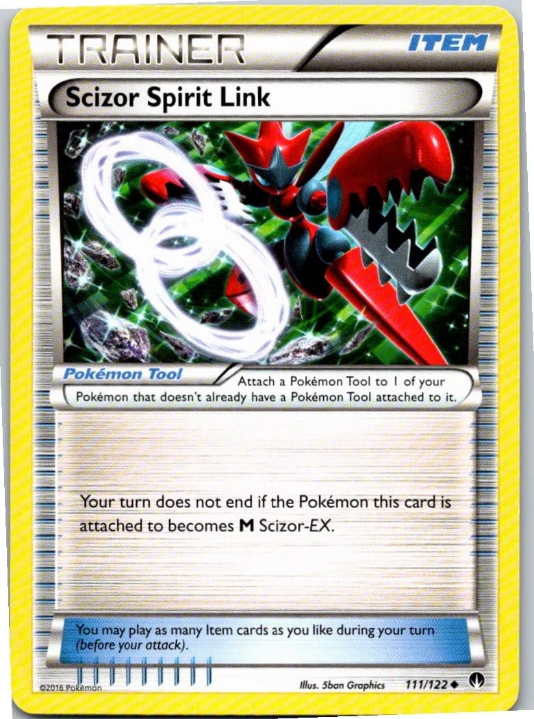Scizor Spirit Link [BKP - 111/122] Pokemon NM