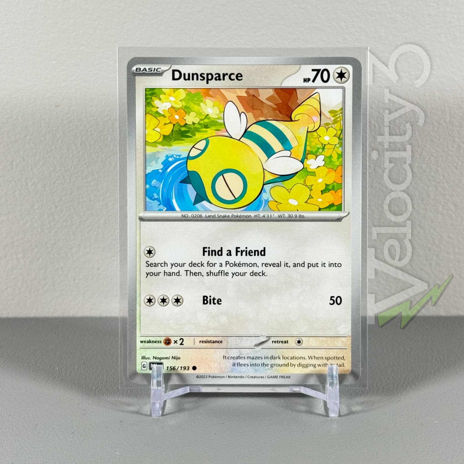 Pokemon TCG Card: DUNSPARCE 156/193 | Common | Paldea Evolved | NM/Mint