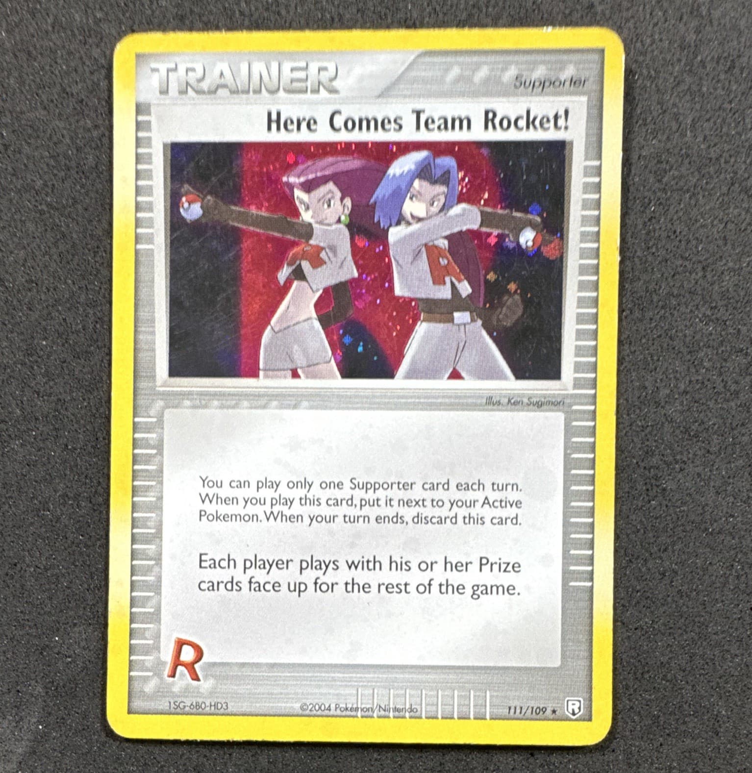 The Pokémon Company Here Comes Team Rocket! 111/109 Team Rocket Returns SR Holo