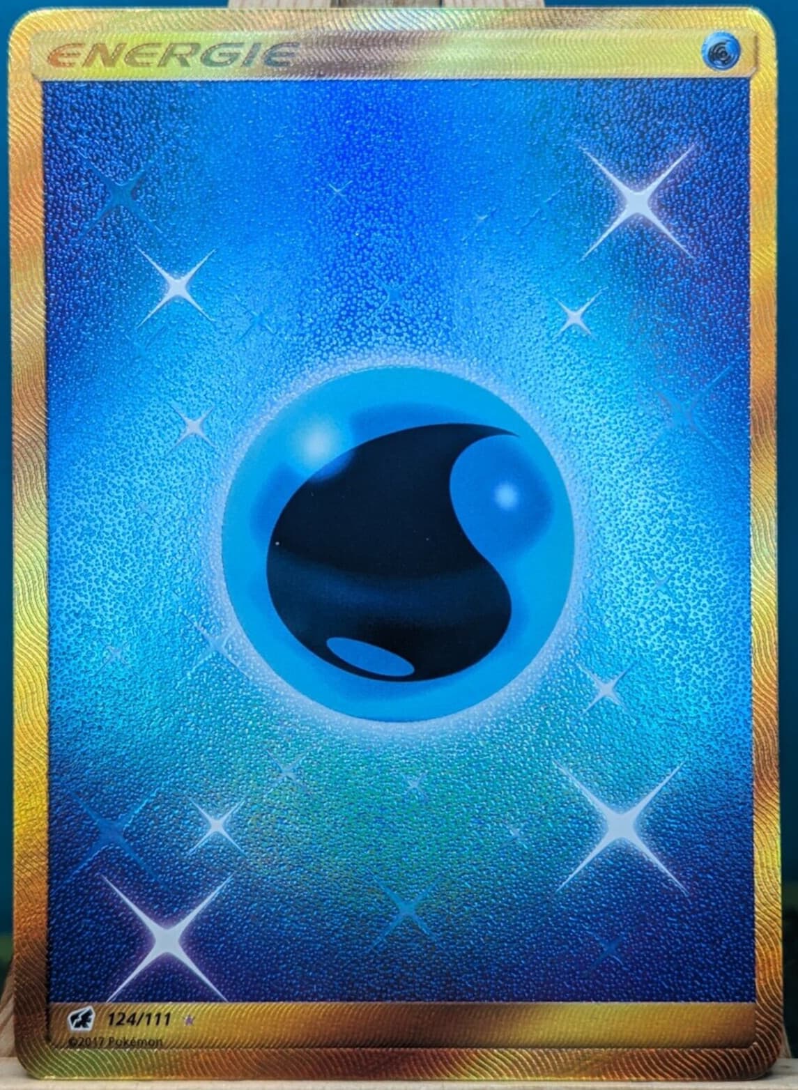 POKEMON - Aufziehen der Sturmröte - Wasser-Energie - 124/111 - deutsch