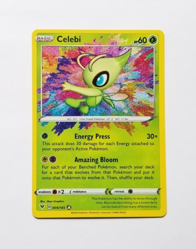Celebi 009/185 - Amazing Rare - Vivid Voltage - MINT