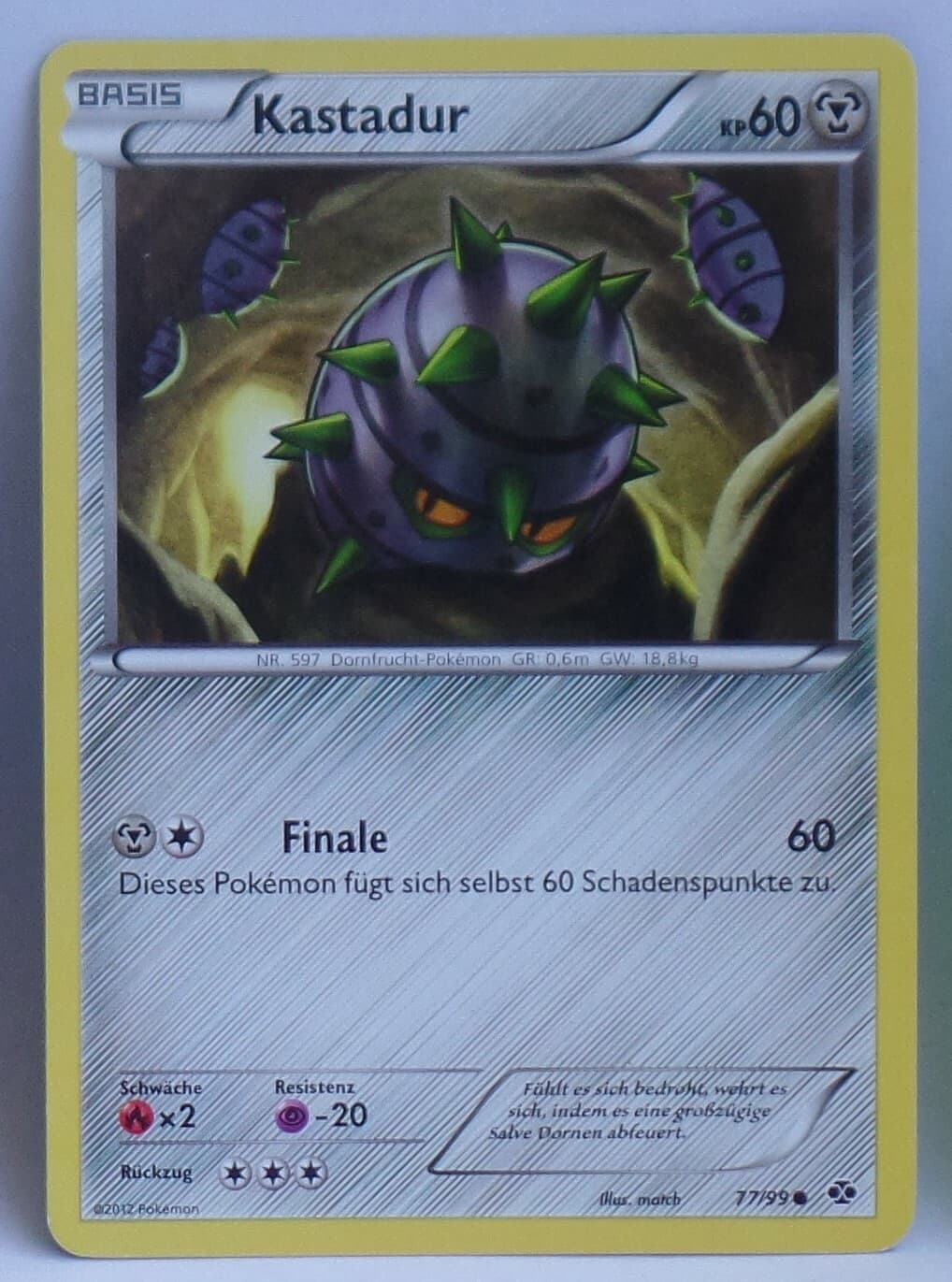 Pokemon - SW 04 Kommende Schicksale (TCG)/Deutsch - Kastadur - 77/99 •