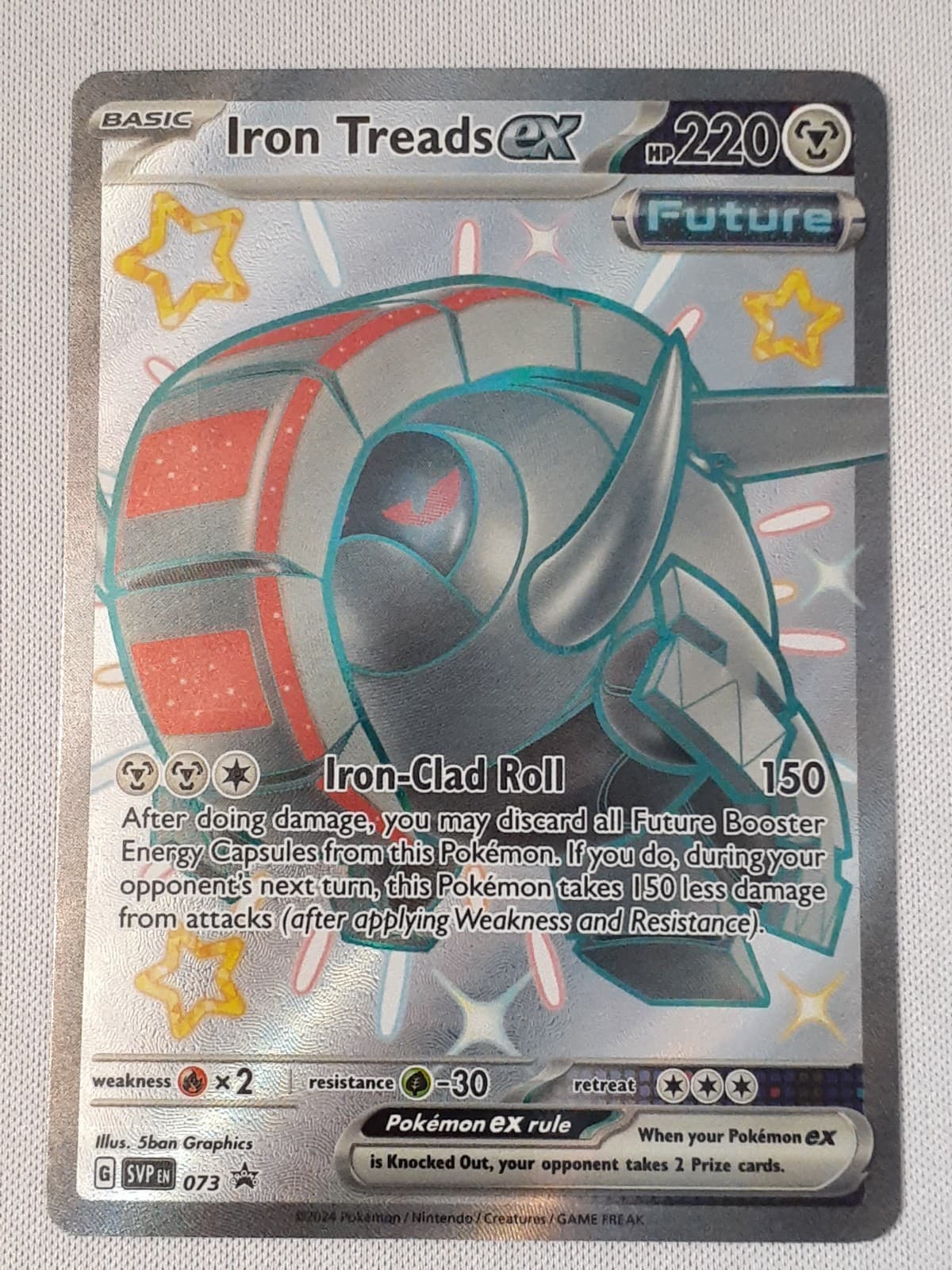 Iron Treads EX Scarlet & Violet Black Star Promos 73 *NM*