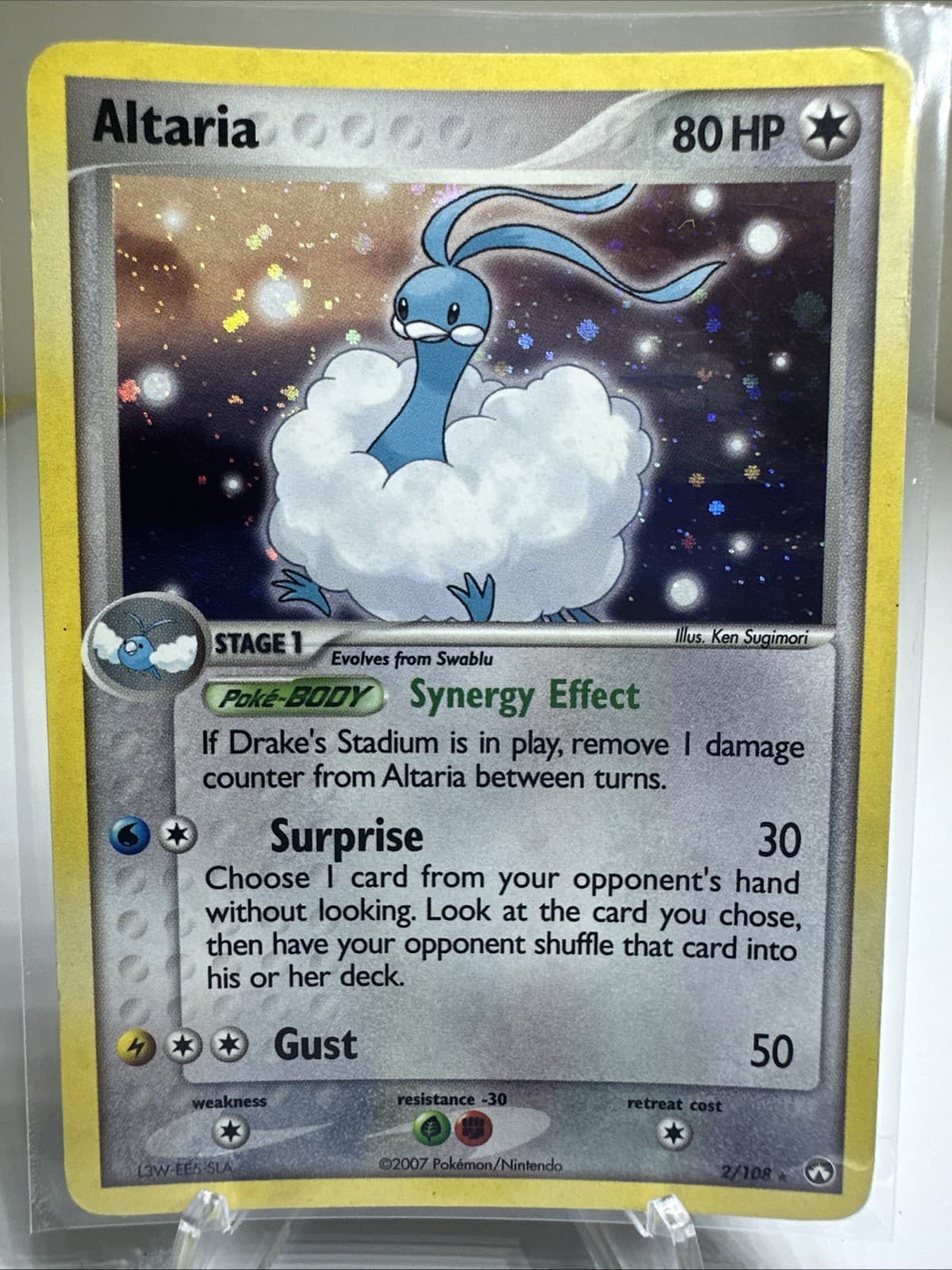 Altaria 2/108 Power Keepers Holo Pokemon TCG Lightly Played