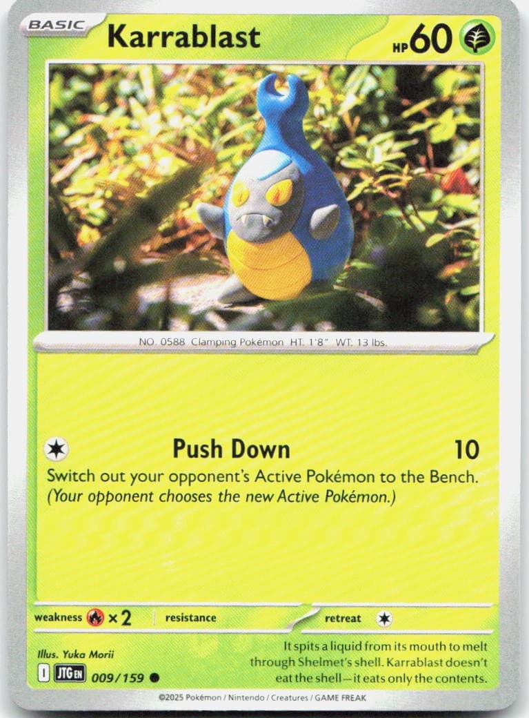 Roserade 009/162 SV05 Temporal Forces U NM Pokémon — English