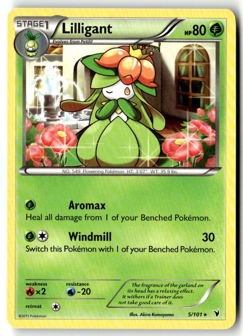 Lilligant 5/101 - Noble Victories - PTCG - LP