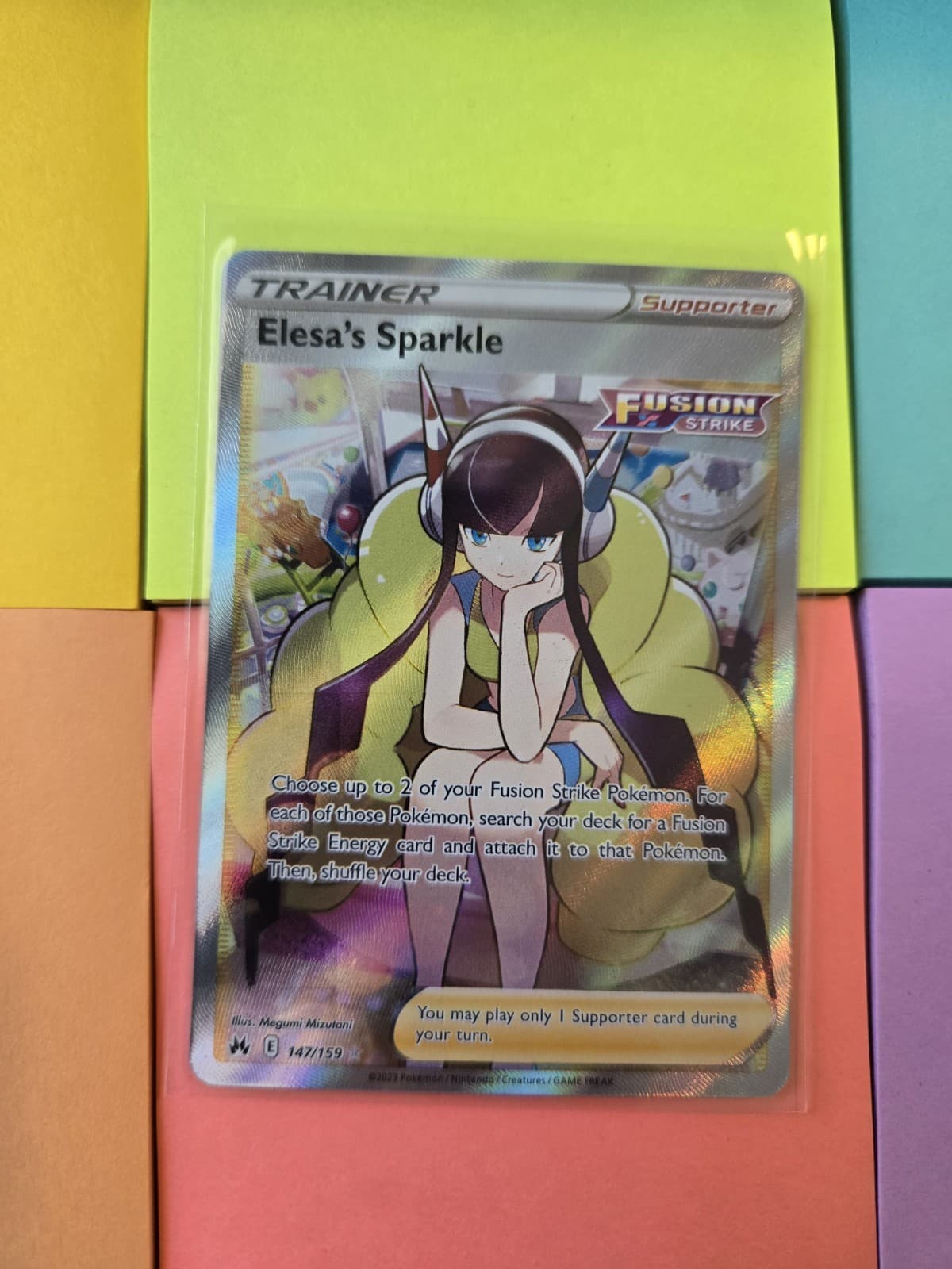 Elesa's Sparkle (Full Art) 147/159 SWSH: Crown Zenith Holo