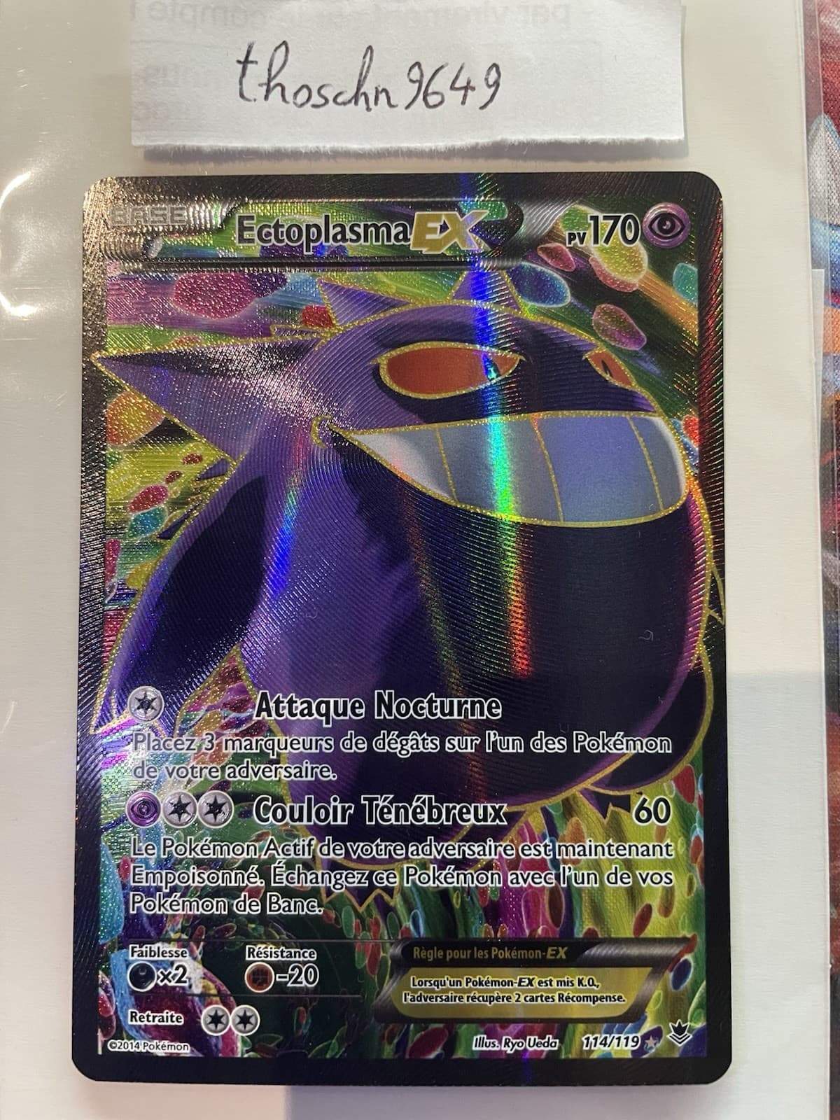 Ectoplasma Ex Fa 114/119 Vigueur Spectrale 