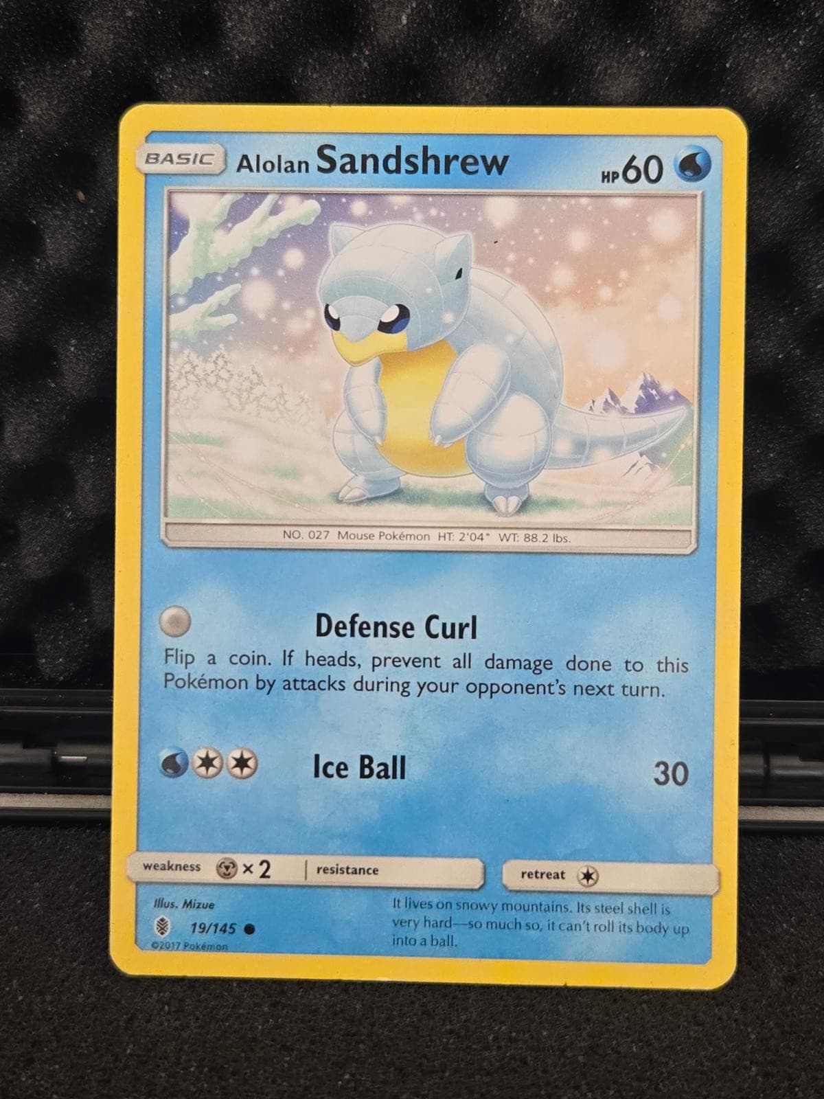 Alolan Sandshrew 19/145 Common Guardians Rising Pokemon Lightly Played