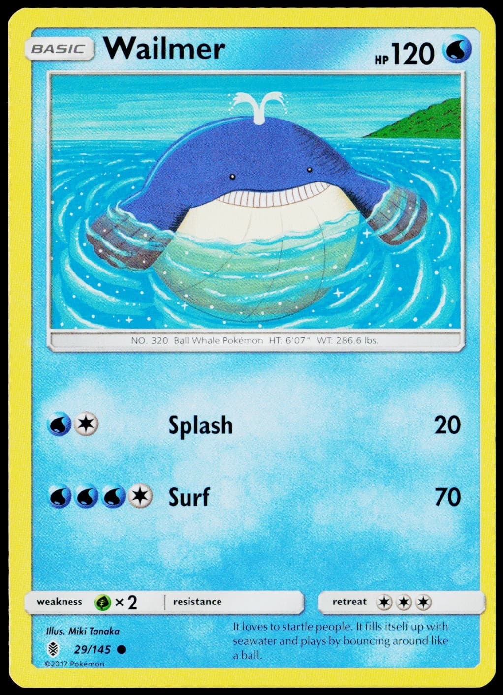 Wailmer 29/145 SM - Guardians Rising LP