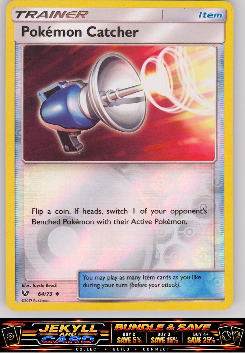 Shining Legends #64/73 Pokemon Catcher