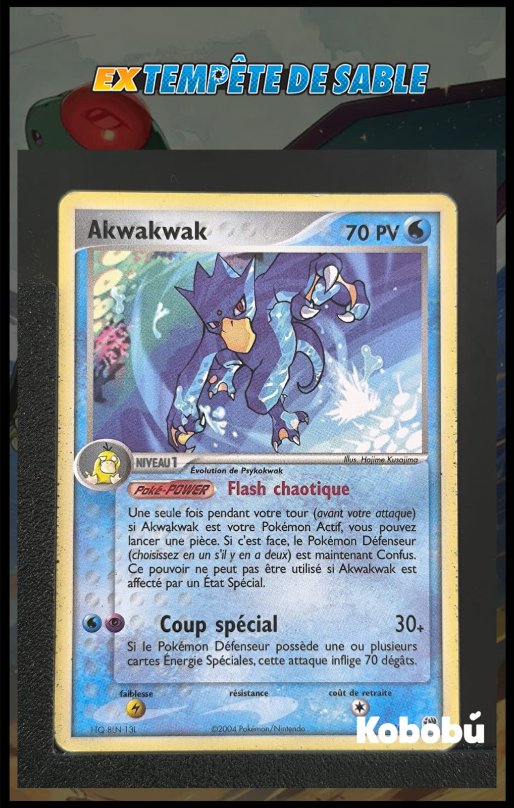 Carte Pokémon Akwakwak 17/100 Ex Tempête De Sable TDS Bloc EX FR 2