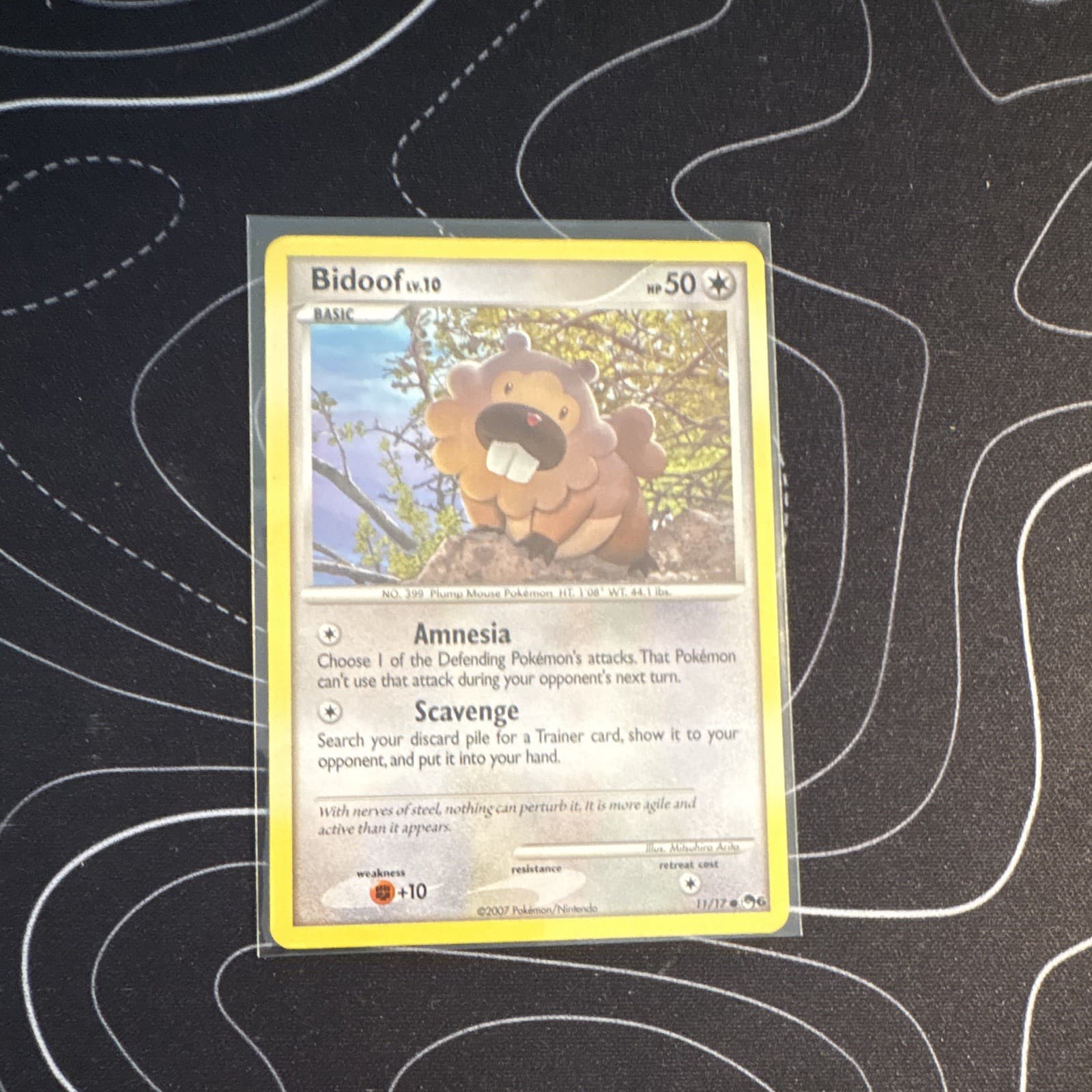 Bidoof 011/017 Pop Series 6 Regular