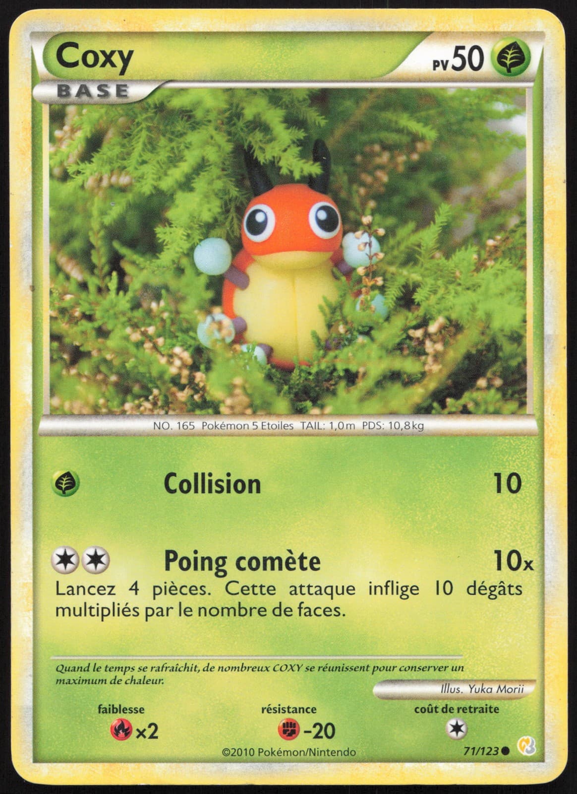Carte Pokémon Coxy 71/123 HeartGold SoulSilver Français
