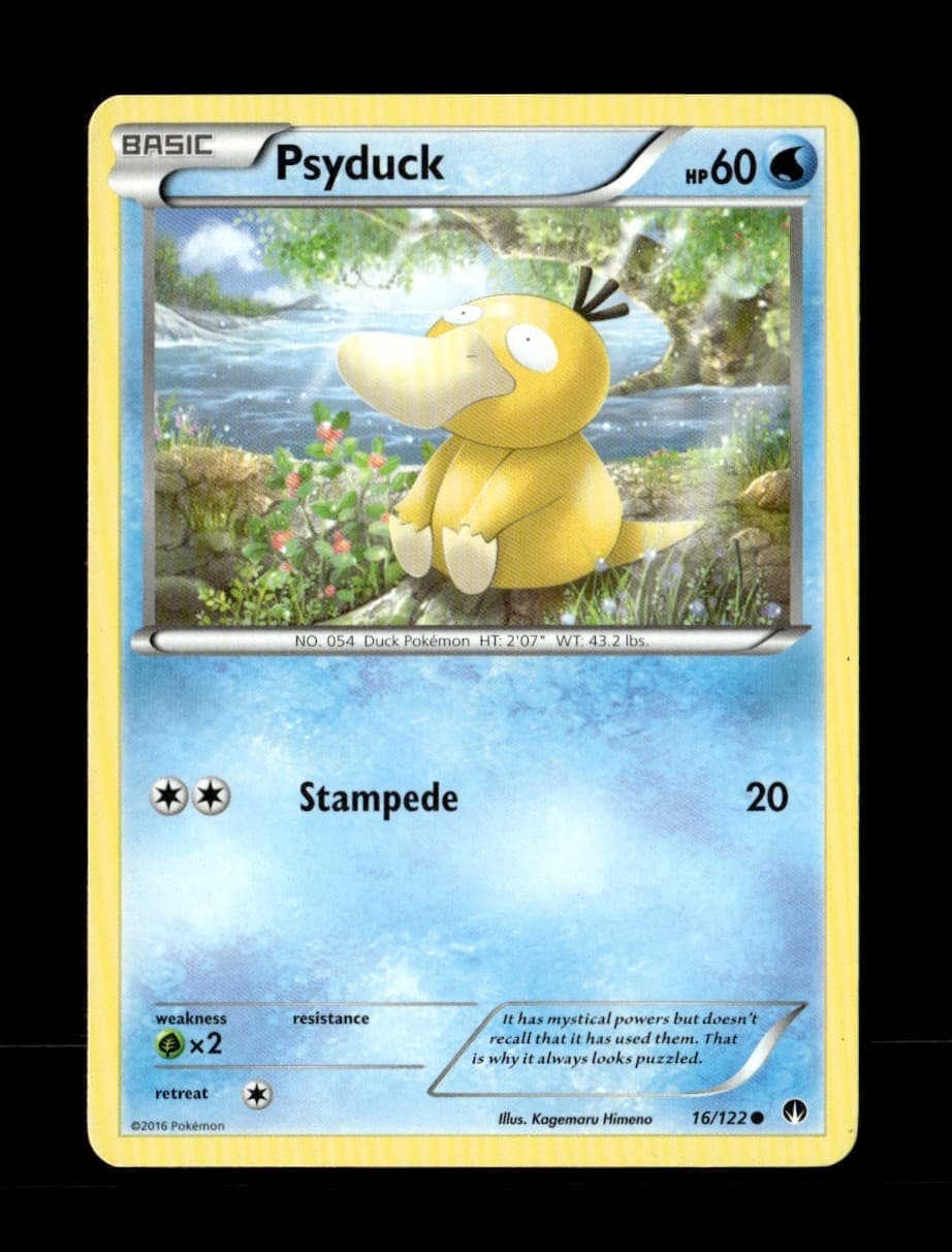 Psyduck 16/122 XY - BREAKpoint Common Pokemon TCG LP