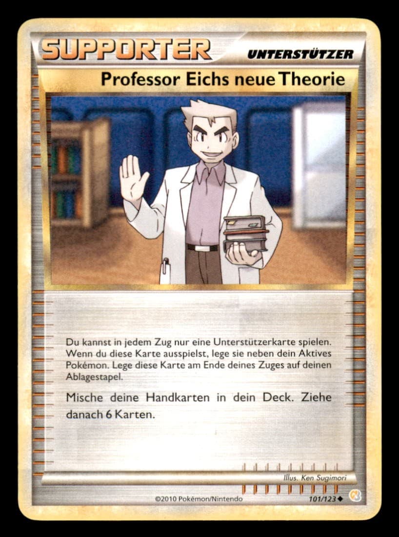 Pokemon Professor Eichs neue Theorie 101/123 HeartGold & SoulSilver Deutsch