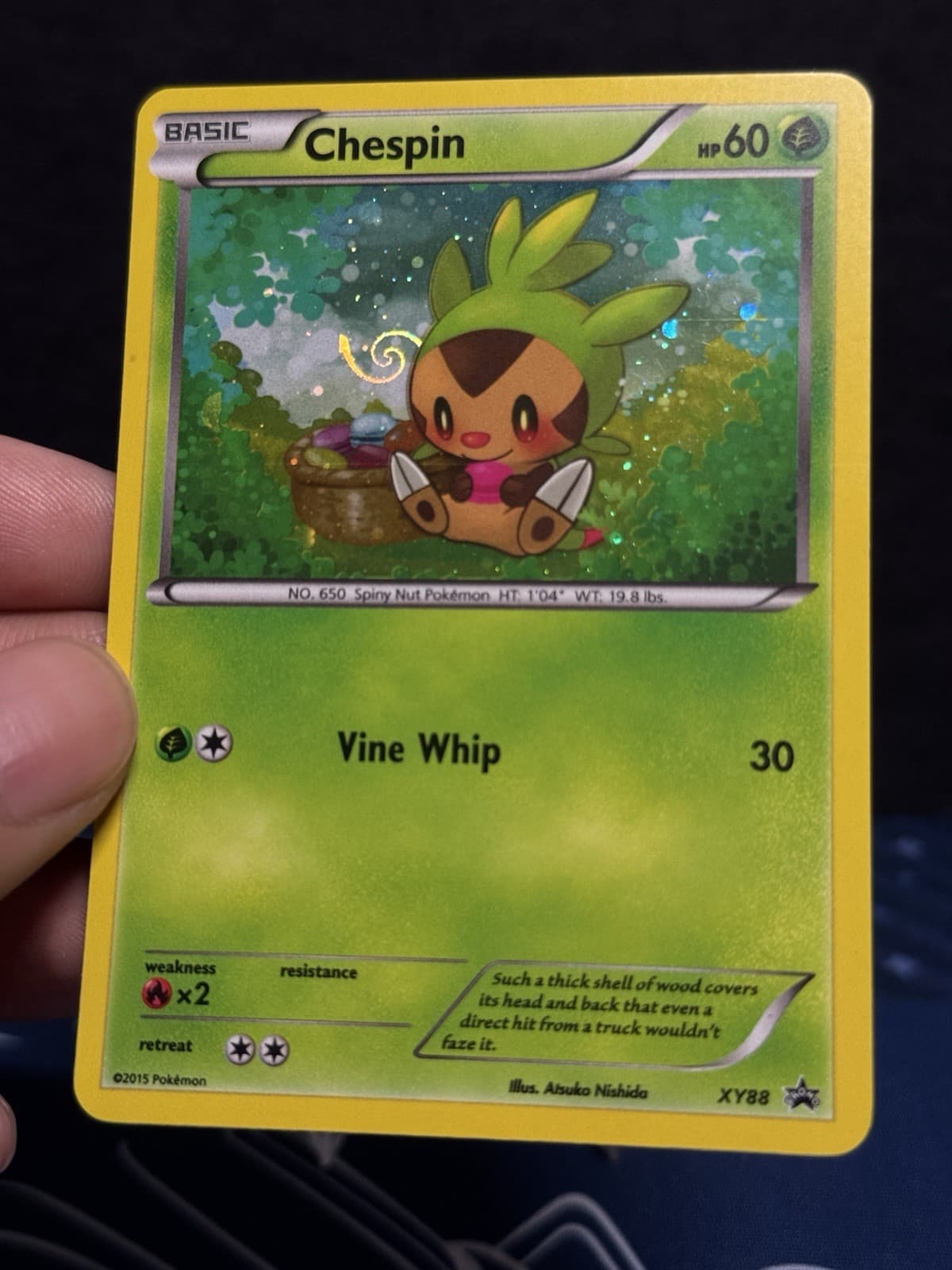 [LP] Chespin XY88 Promo HD Swirl 🌀