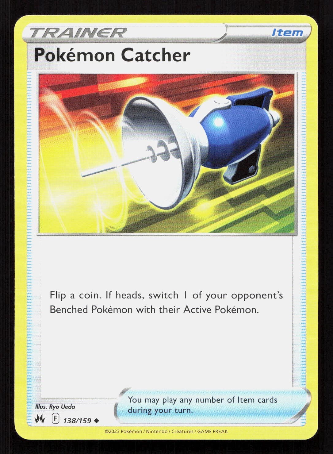 POKEMON CATCHER 138/159 Pokemon CROWN ZENITH