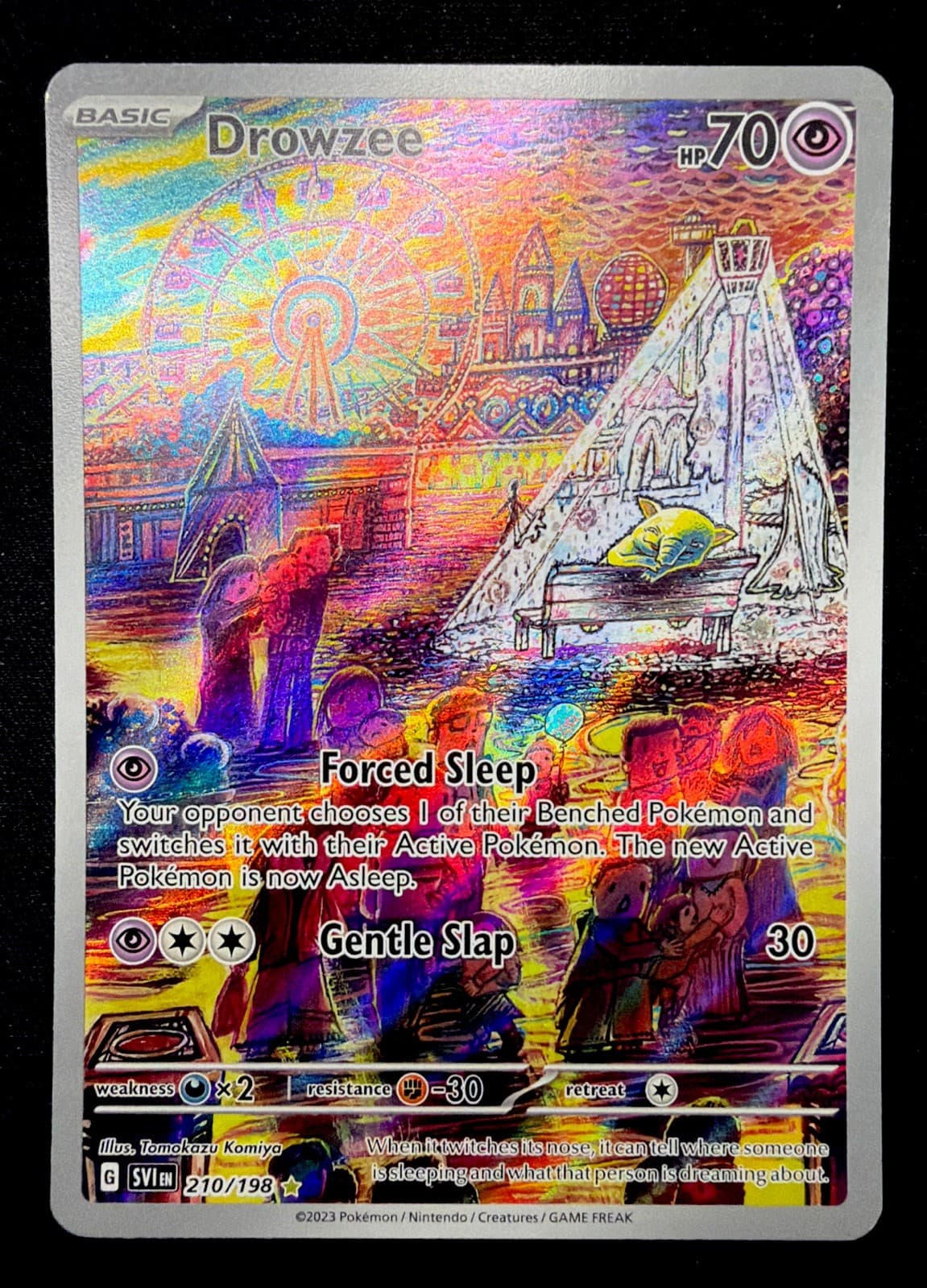 Drowzee 210/198 - SV01: Scarlet & Violet Base Set - Holo - Illustration Rare MP