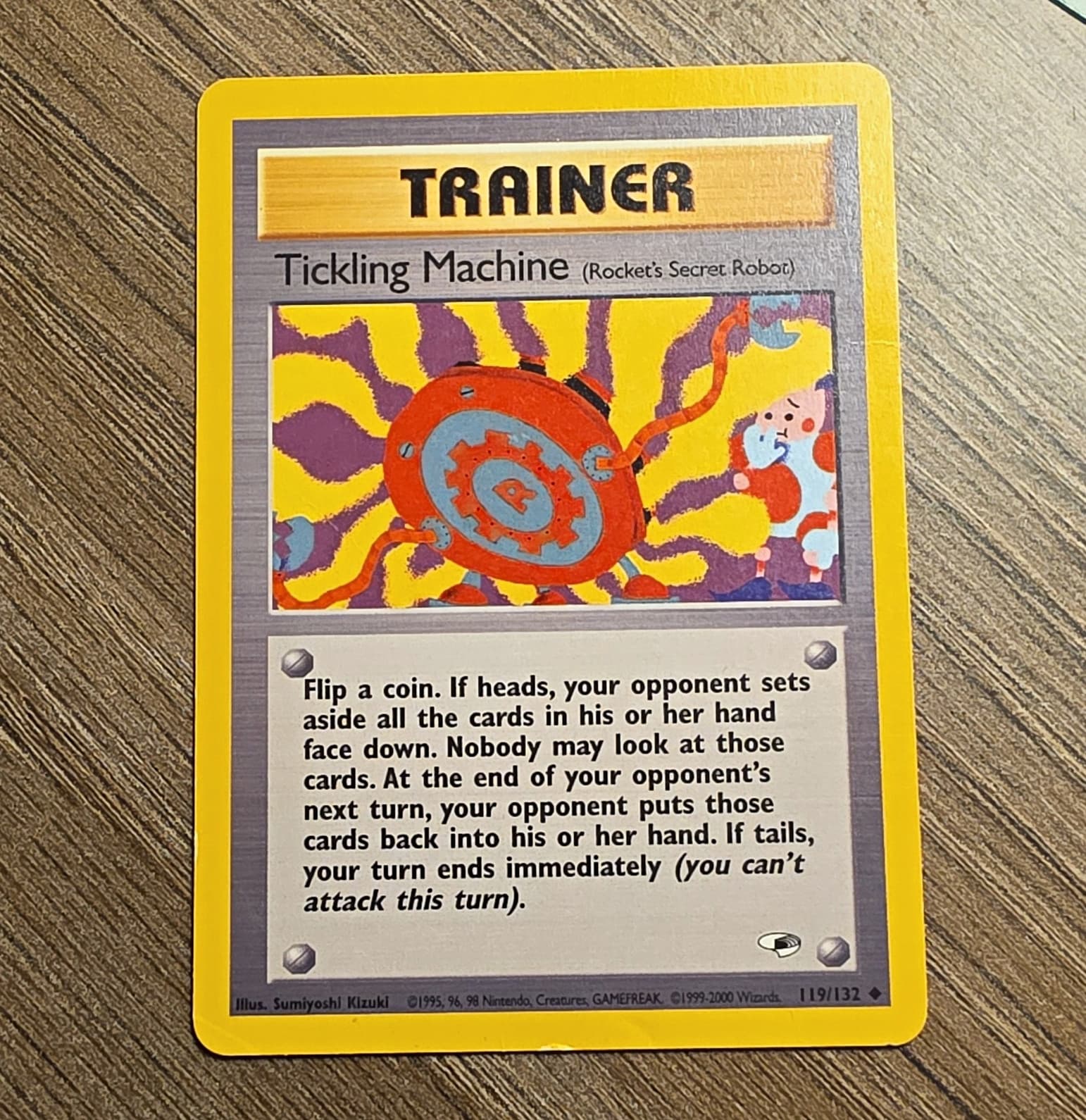 The Pokémon Company Pokemon TCG Tickling Machine Gym Heroes 119/132 Uncommon