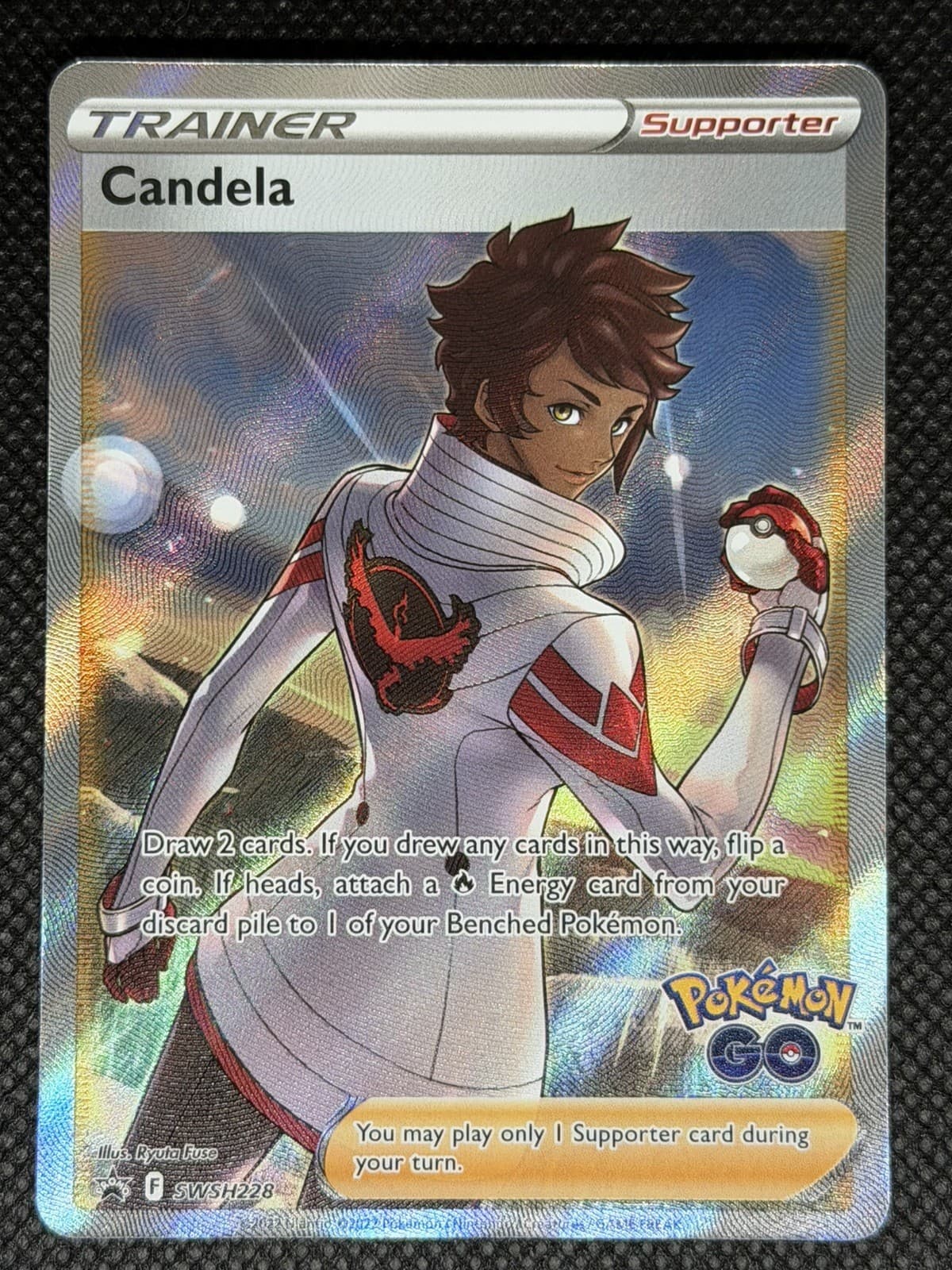 Candela - SWSH228 - Full Art Trainer - SWSH Black Star Promo - Pokemon Card
