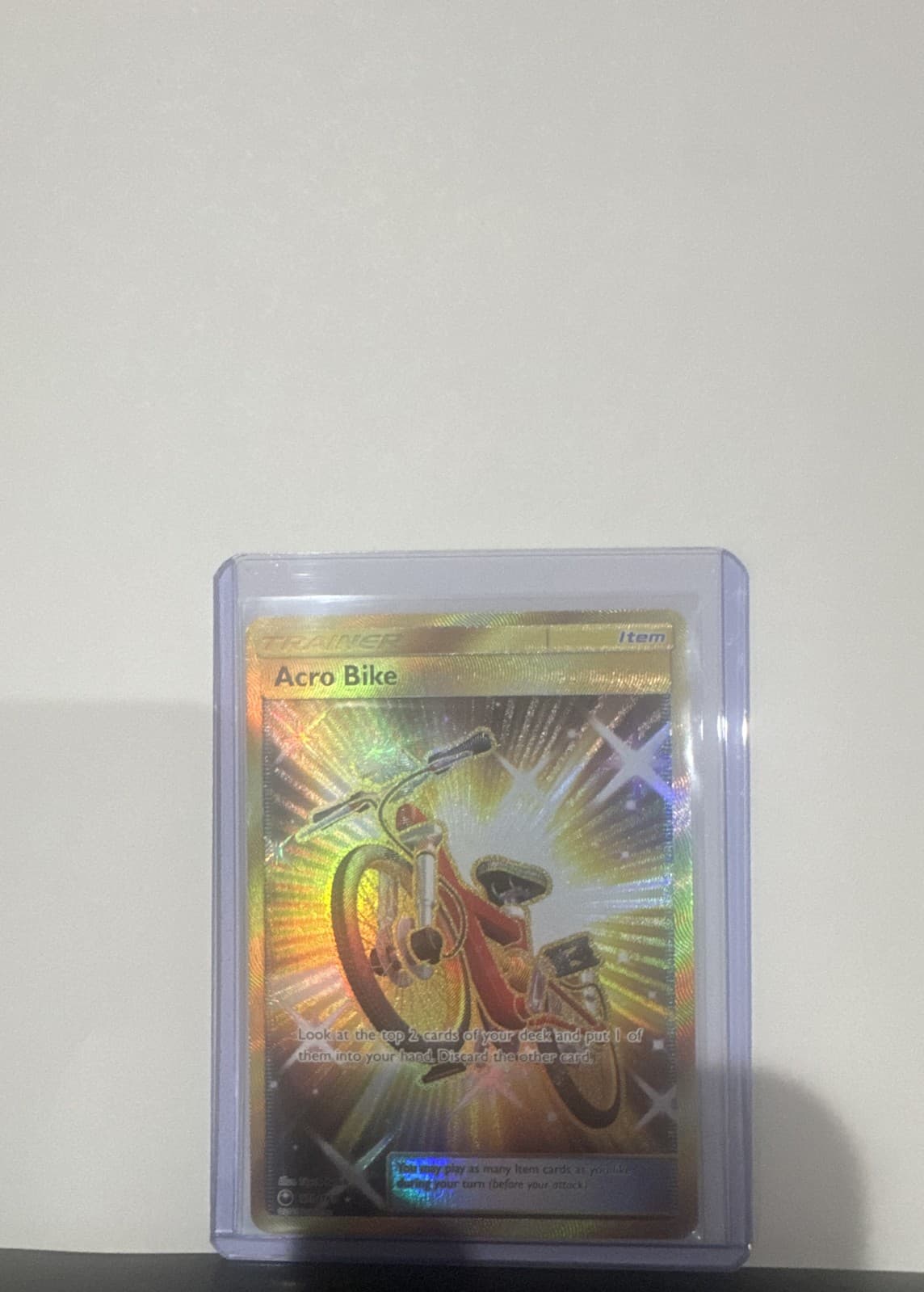 Acro Bike (Secret) 178/168 Sm-Celestial Storm Holo