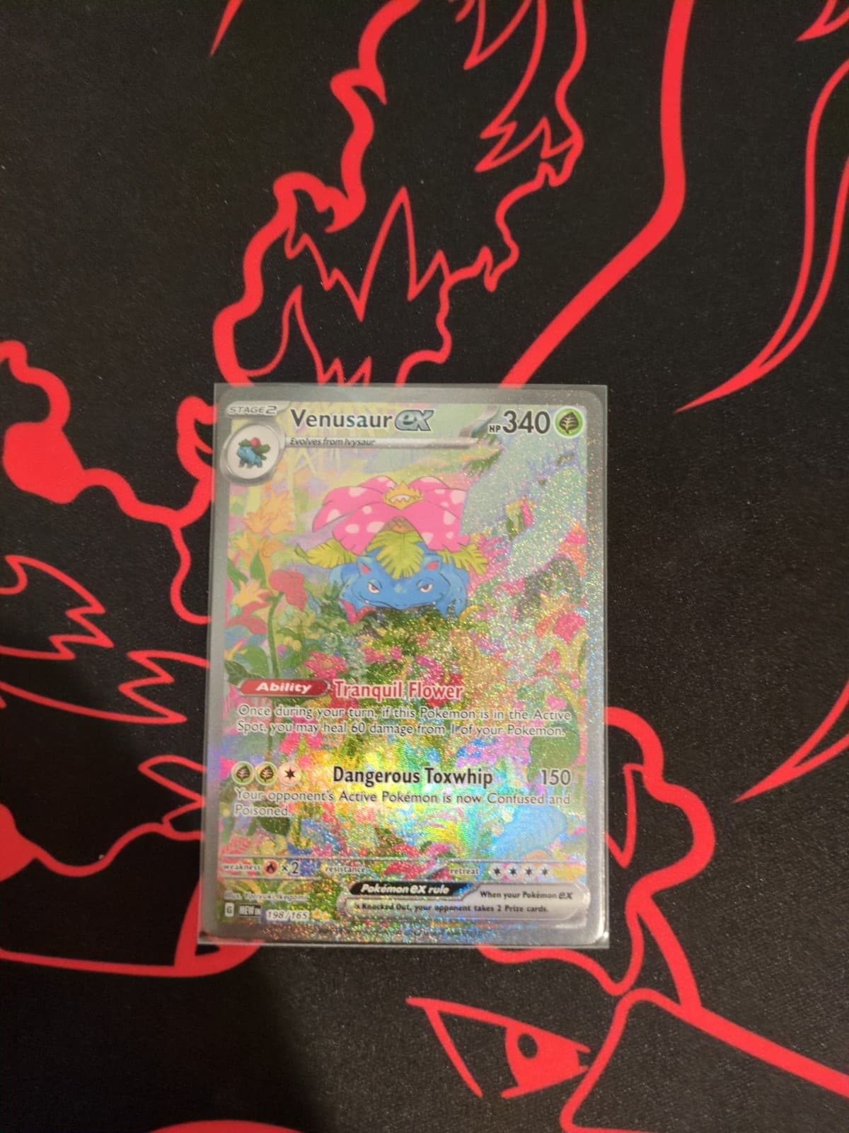 Pokemon Venusaur ex SV 151 Special Illustration Rare 198/165