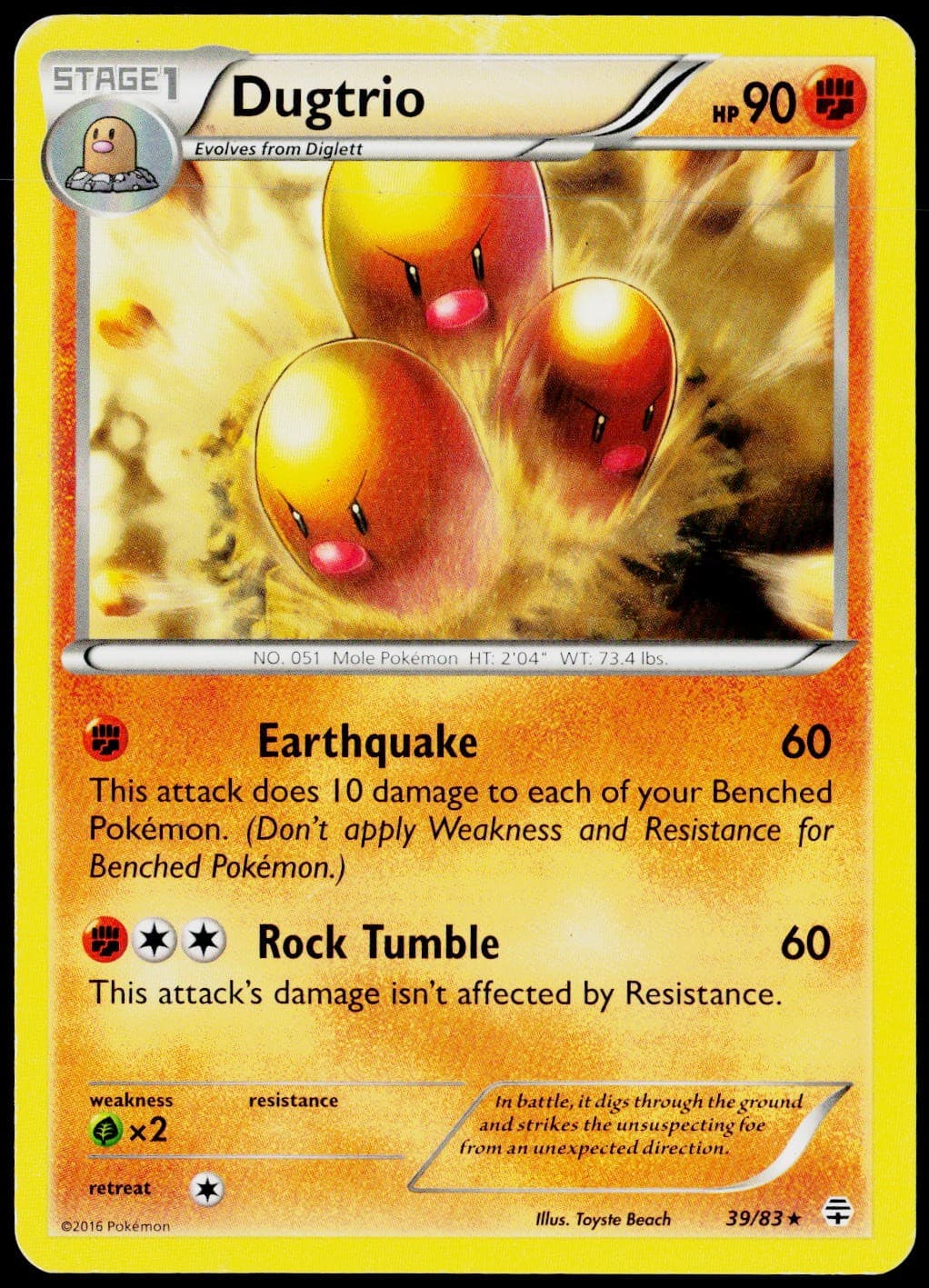 Dugtrio 39/83 Generations LP