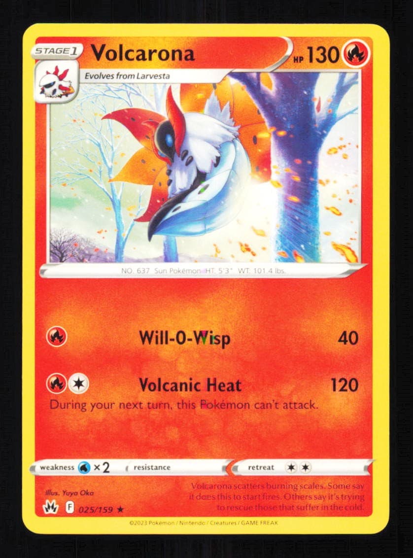 VOLCARONA 025/159 - R - CROWN ZENITH
