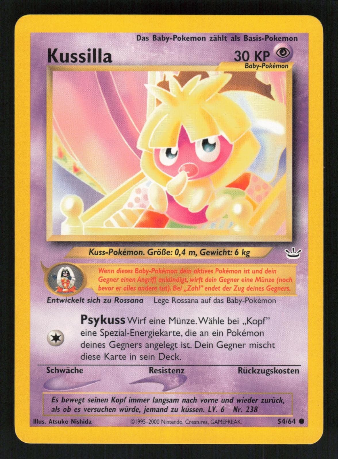 Smoochum 54/64 Neo Revelation Unlimited Common NM/M Pokemon Nishida