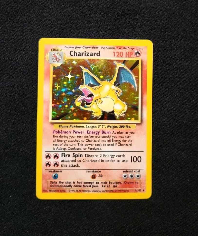 Charizard 4/102 Base Set Holo