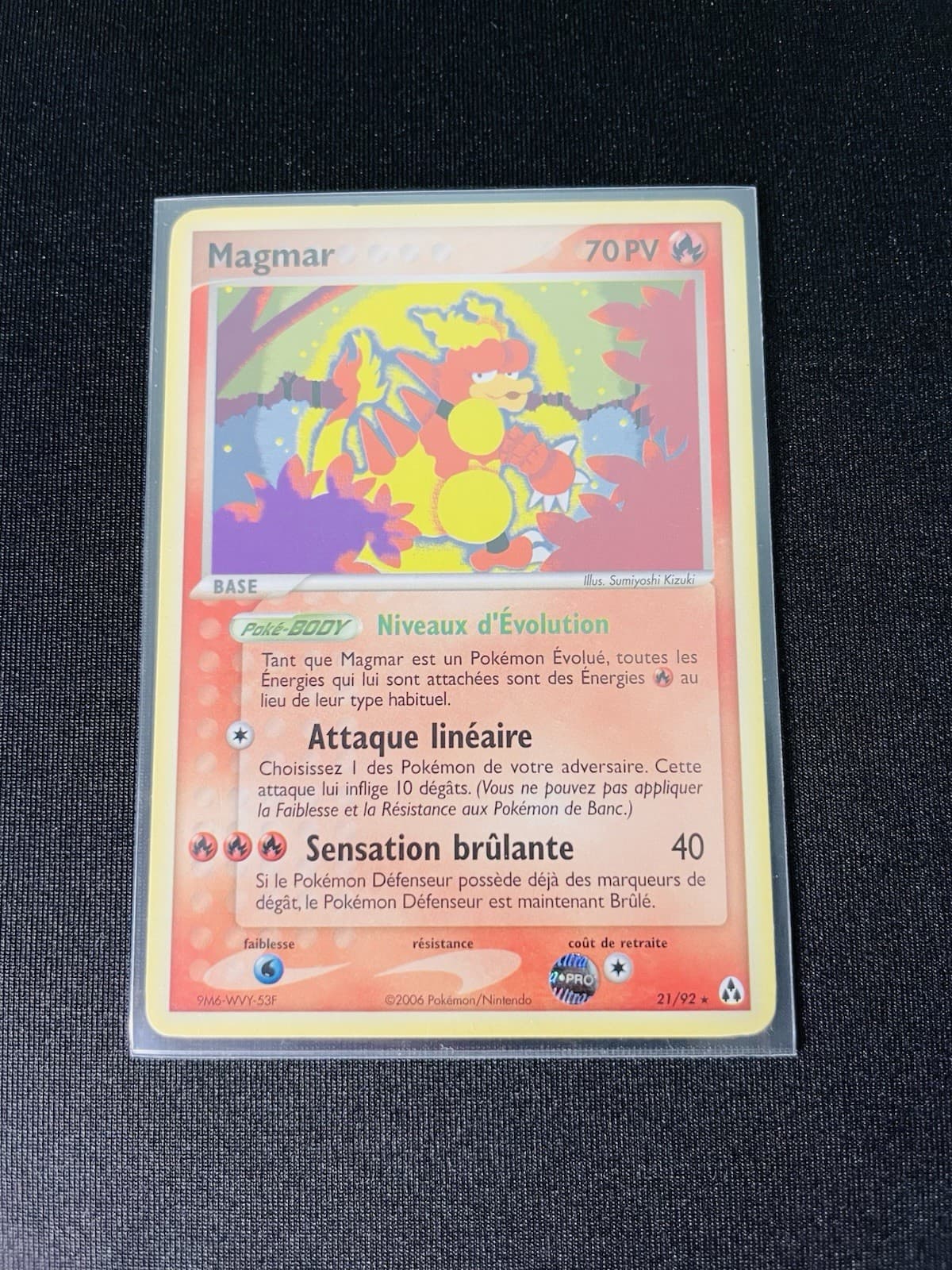 Carte Pokemon Magmar 21/92 RARE Bloc Ex Créateurs de Légendes booster 🇫🇷