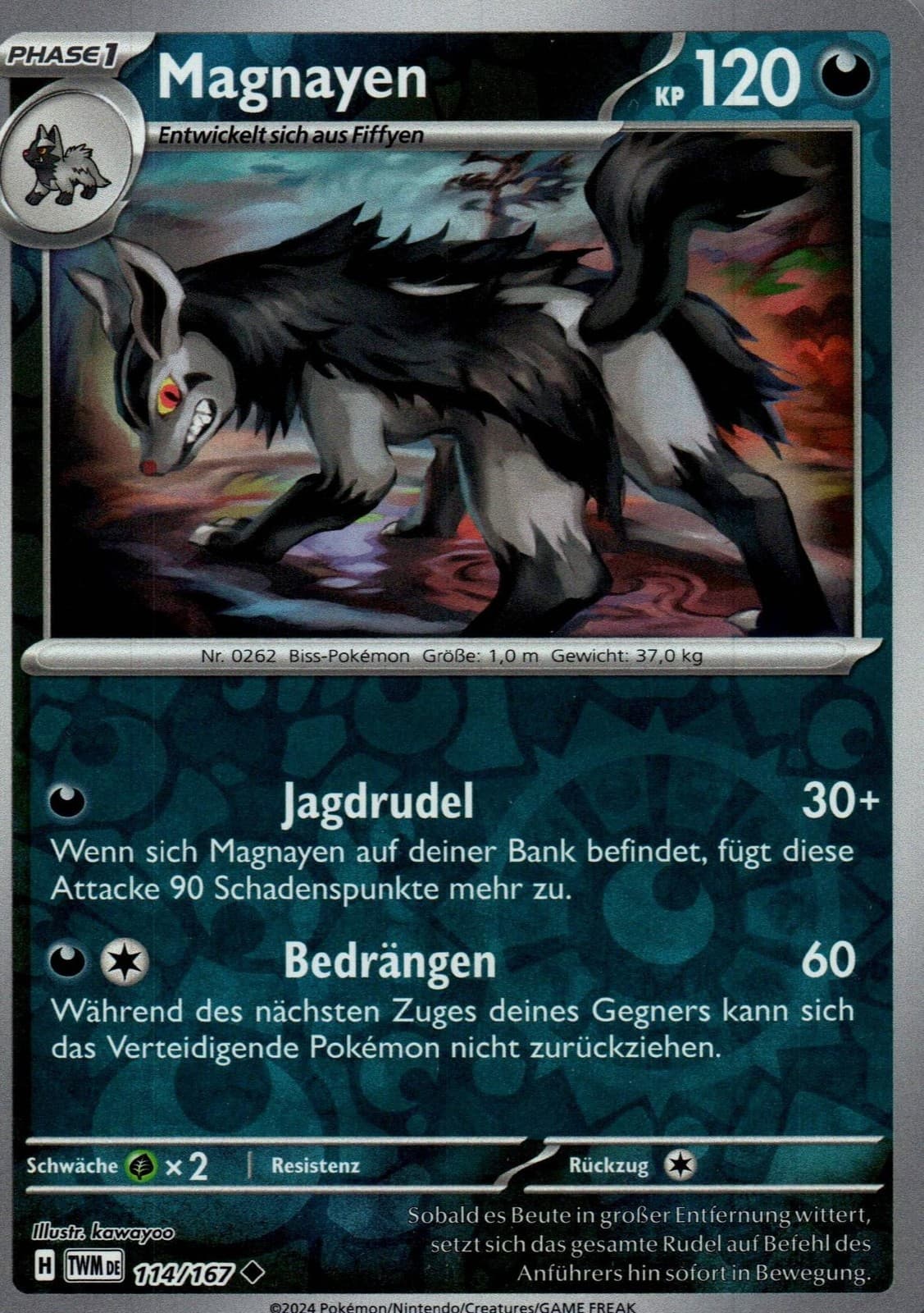 Pokémon Magnayen Maskerade im Zwielicht #114 🇩🇪