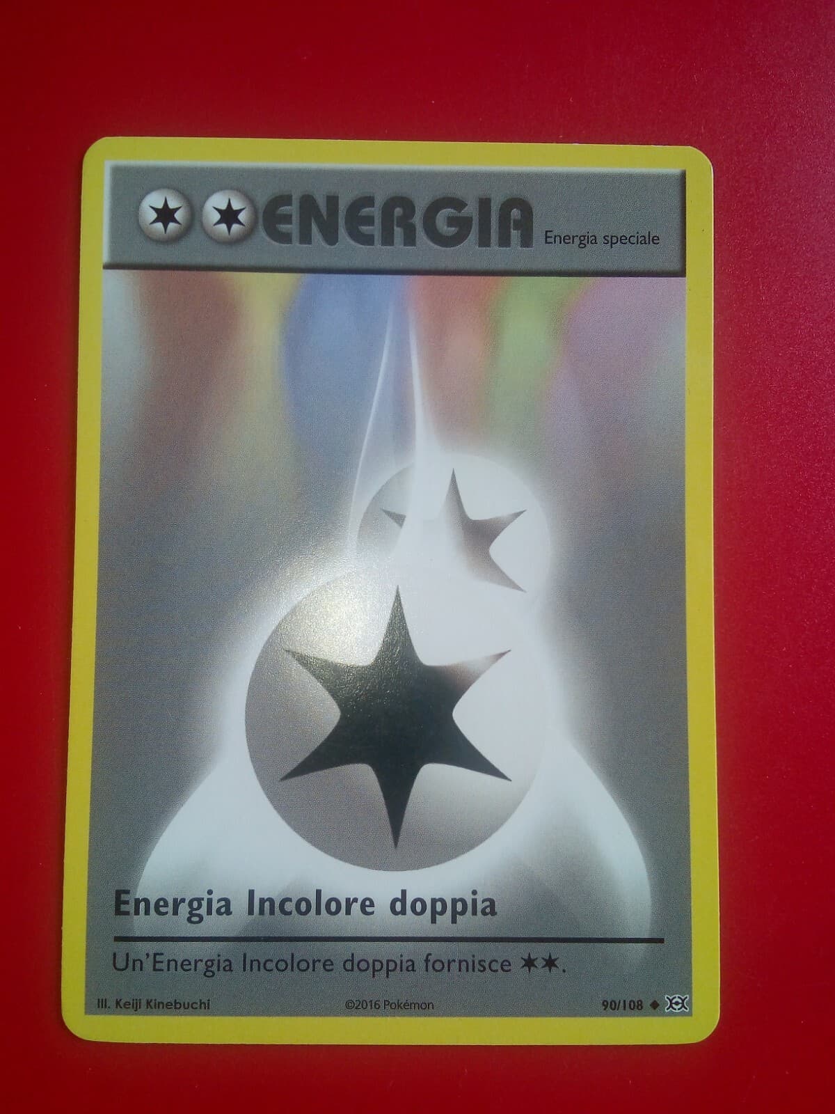 Pokemon Card Energia Incolore Doppia Evoluzioni 90/108 Ita