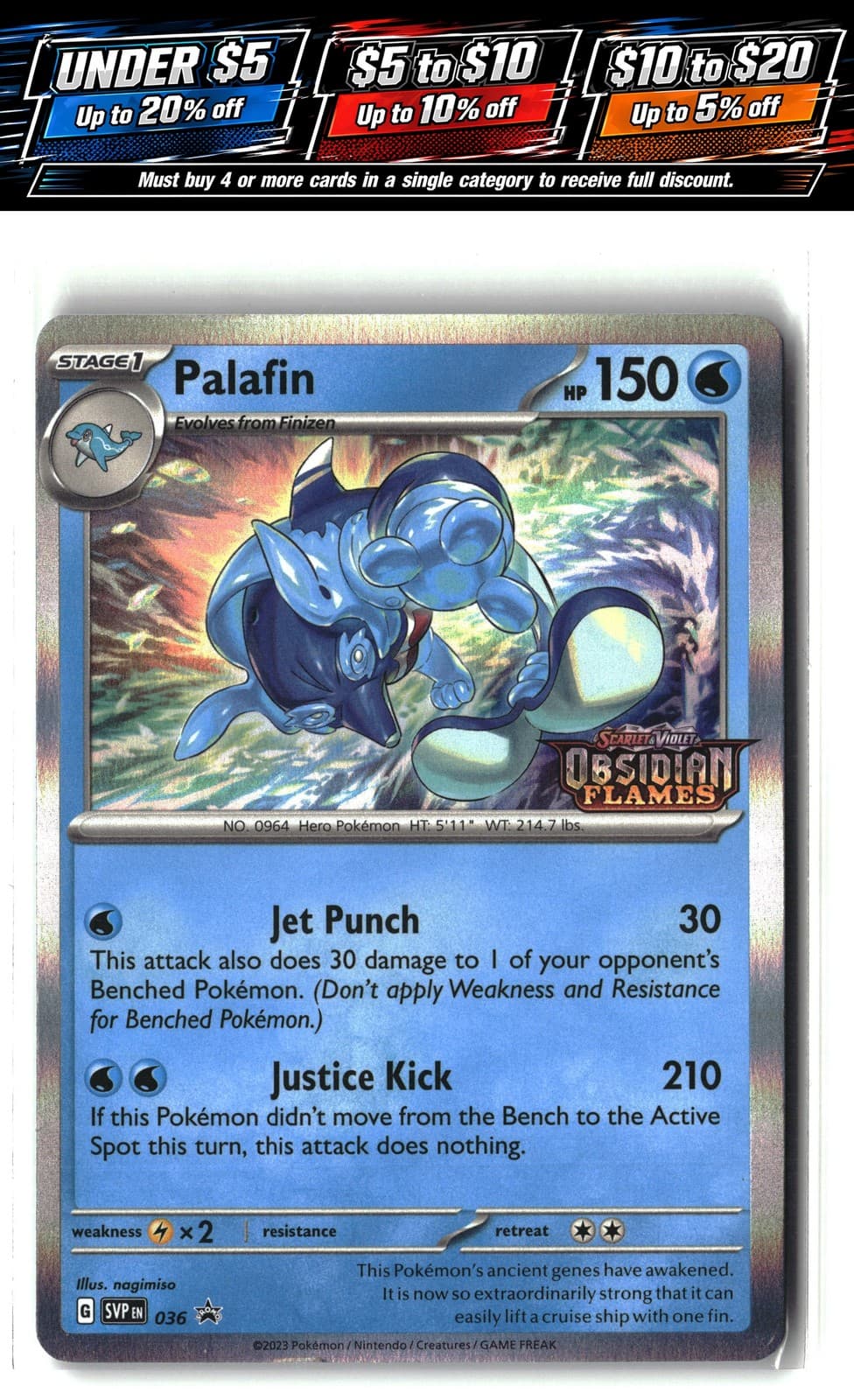 SV: Scarlet & Violet Promo Cards #036 Palafin