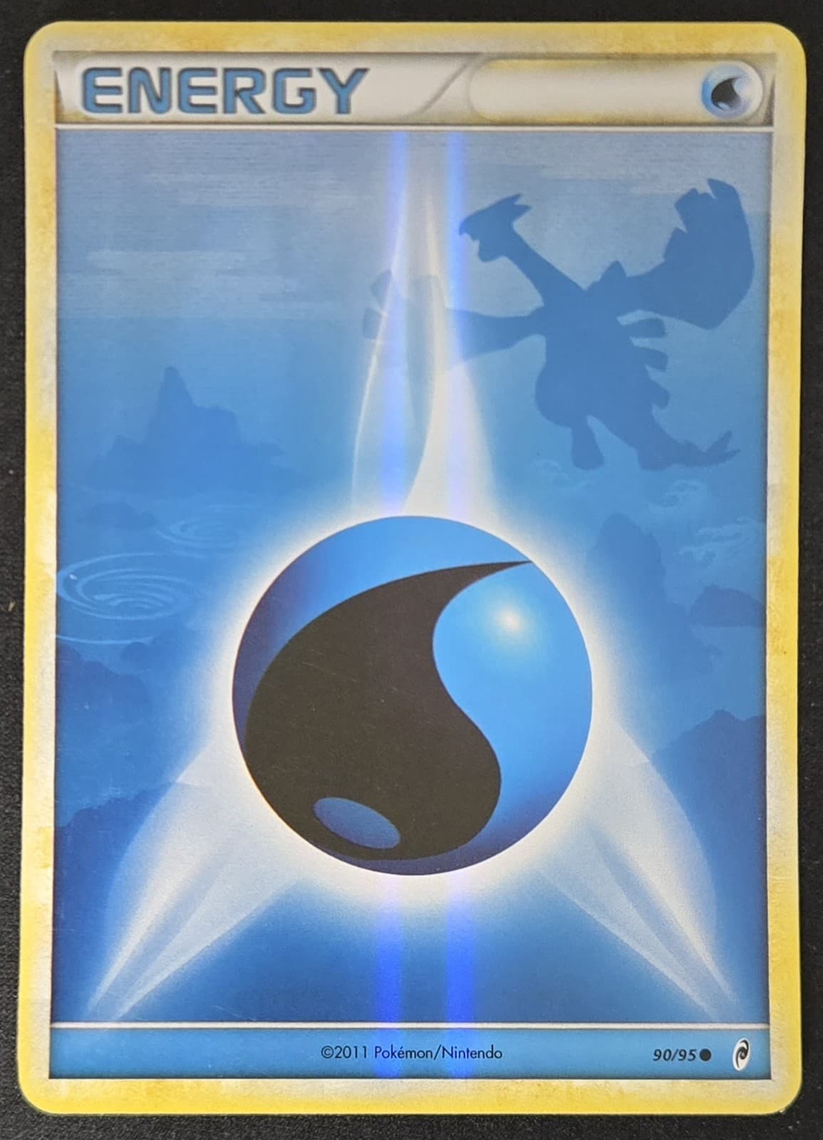Water Energy 90/95 Call Of Legends Holo Energy Ft. Lugia Pokémon TCG 2011 NM/LP