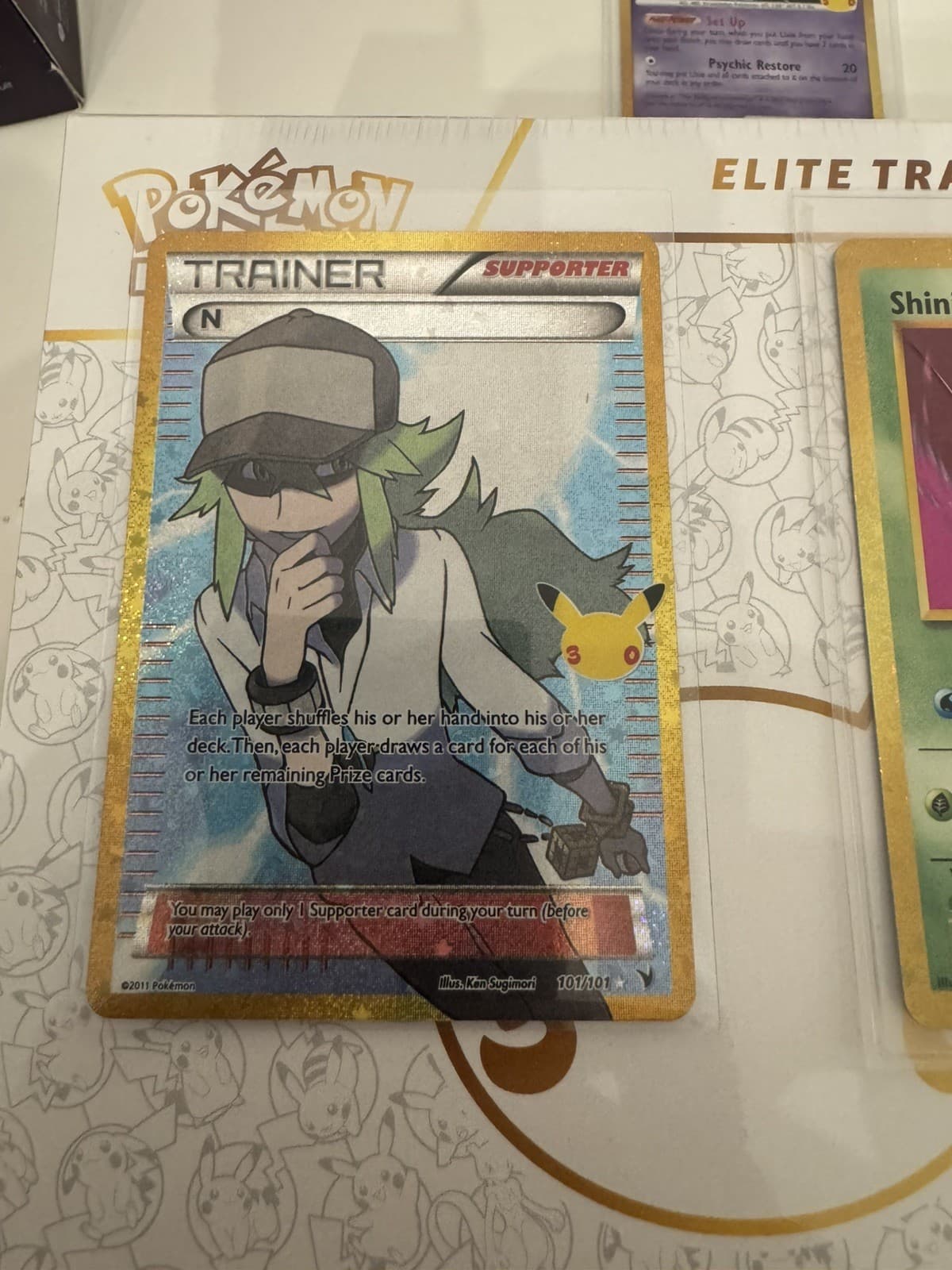N 101/101 Holo ME: 30th Celebration Classic Collection Pokemon NM