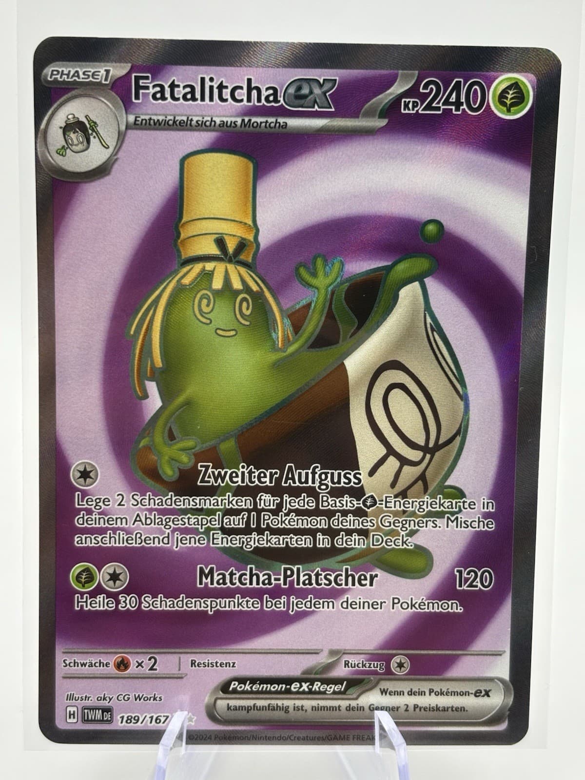 Fatalitcha ex TWM 189/167 - Maskerade im Zwielicht Ultra Rare Deutsch NearMint