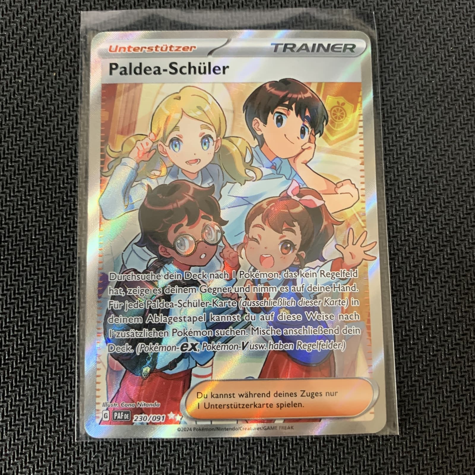 Paldea-Schüler Pokemon Karte #230 - Ultra Rare - Paldeas Schicksale - DE