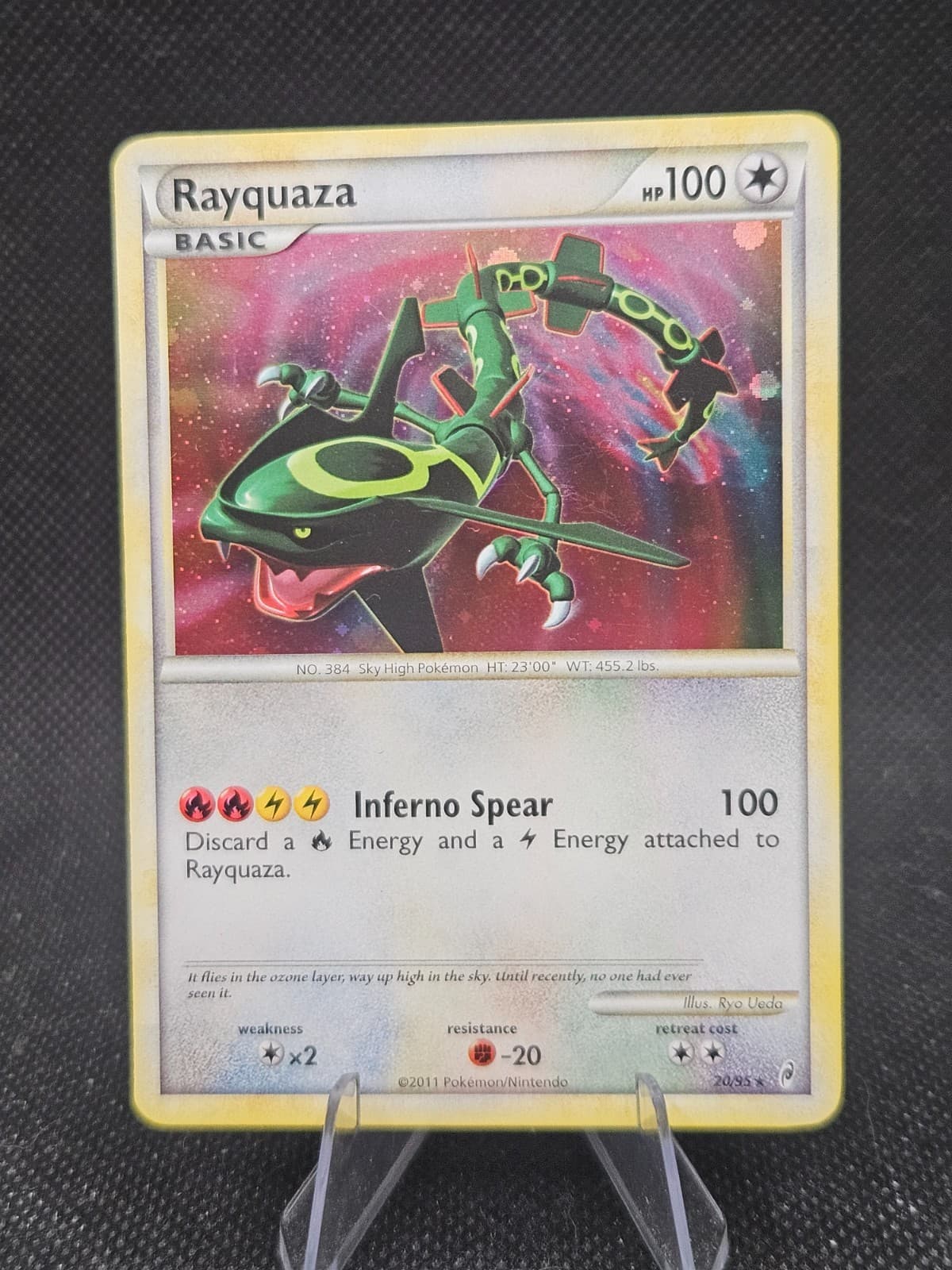 Rayquaza 20/95 Pokemon Call of Legends Holo NM