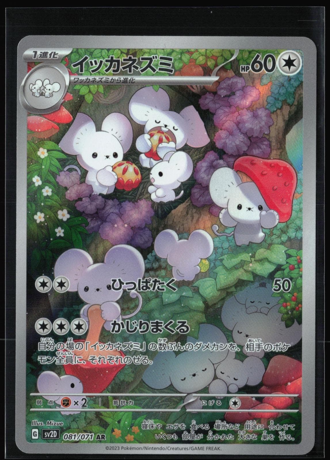 Maushold 081/071 - Holo (Near Mint) - Japanese Pokemon: Clay Burst - Art Rare