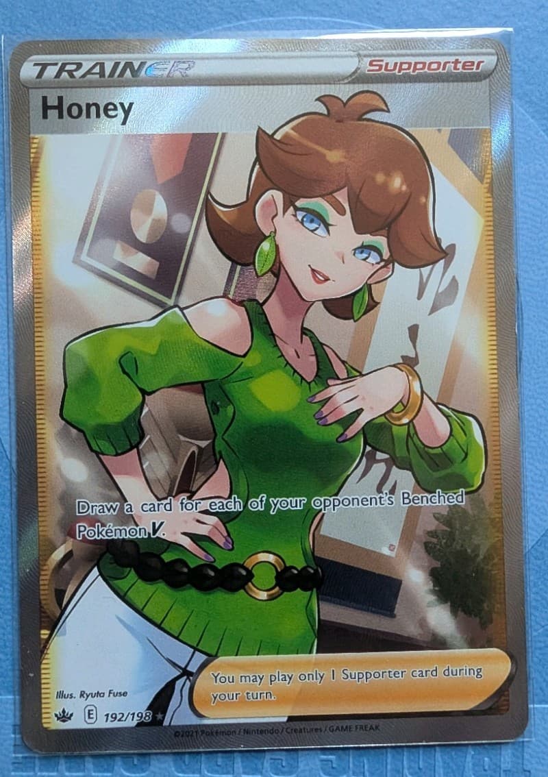 Honey (Full Art) 192/198 Swsh06: Sword & Shield - Chilling Reign Holo