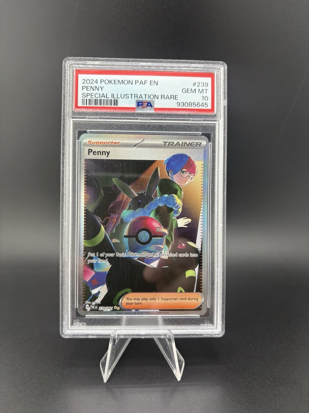 Penny 239/091 Paldean Fates PSA 10