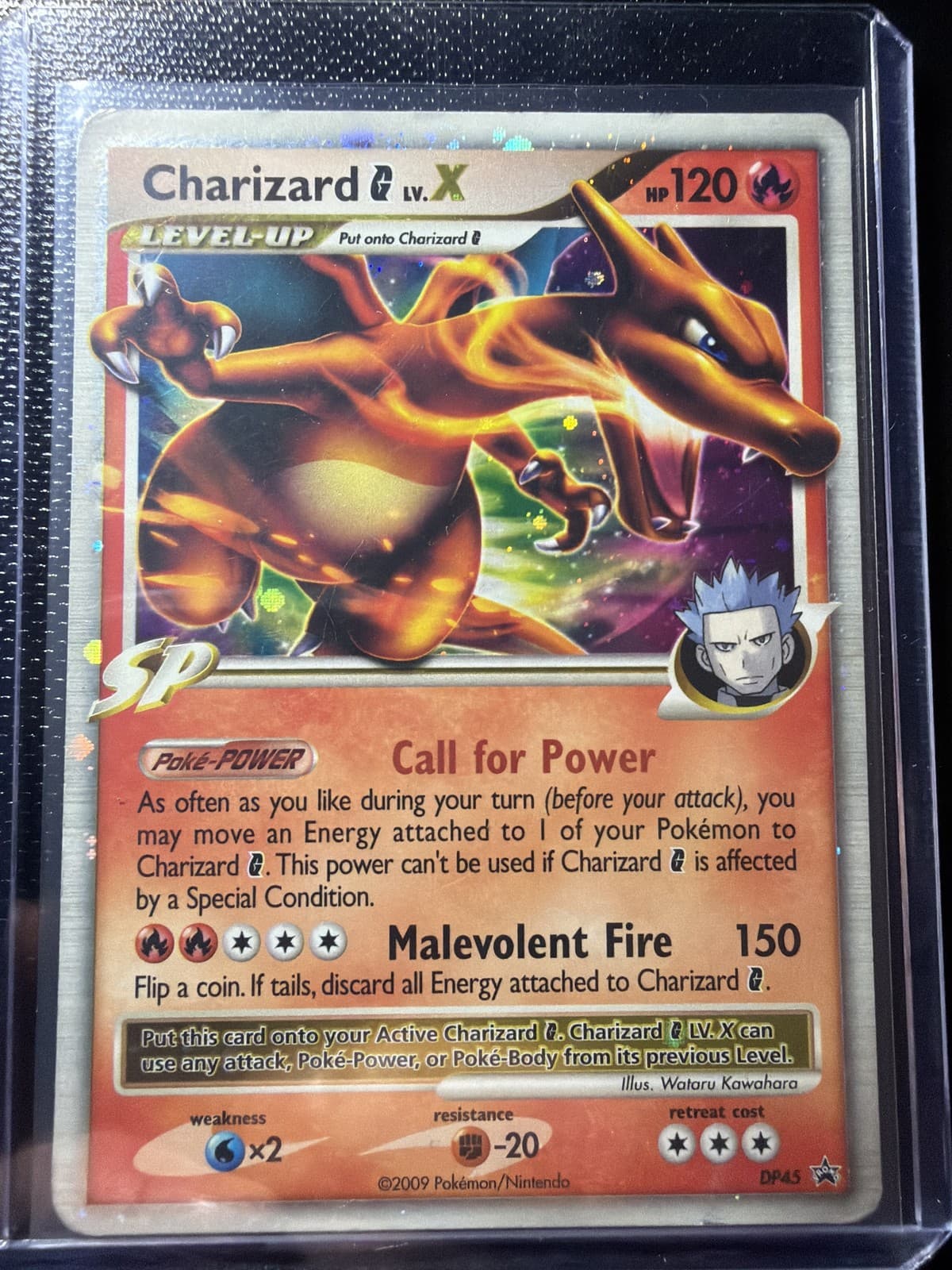 Pokemon Charizard G LV.X DP45 Black Star Promo English Ungraded