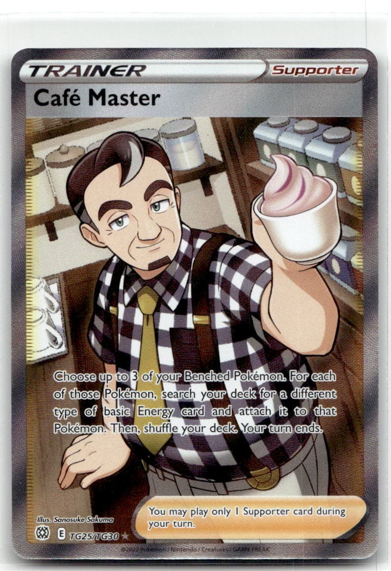 Cafe Master Brilliant Stars Trainer Gallery - Holofoil [TG25/TG30] - NM