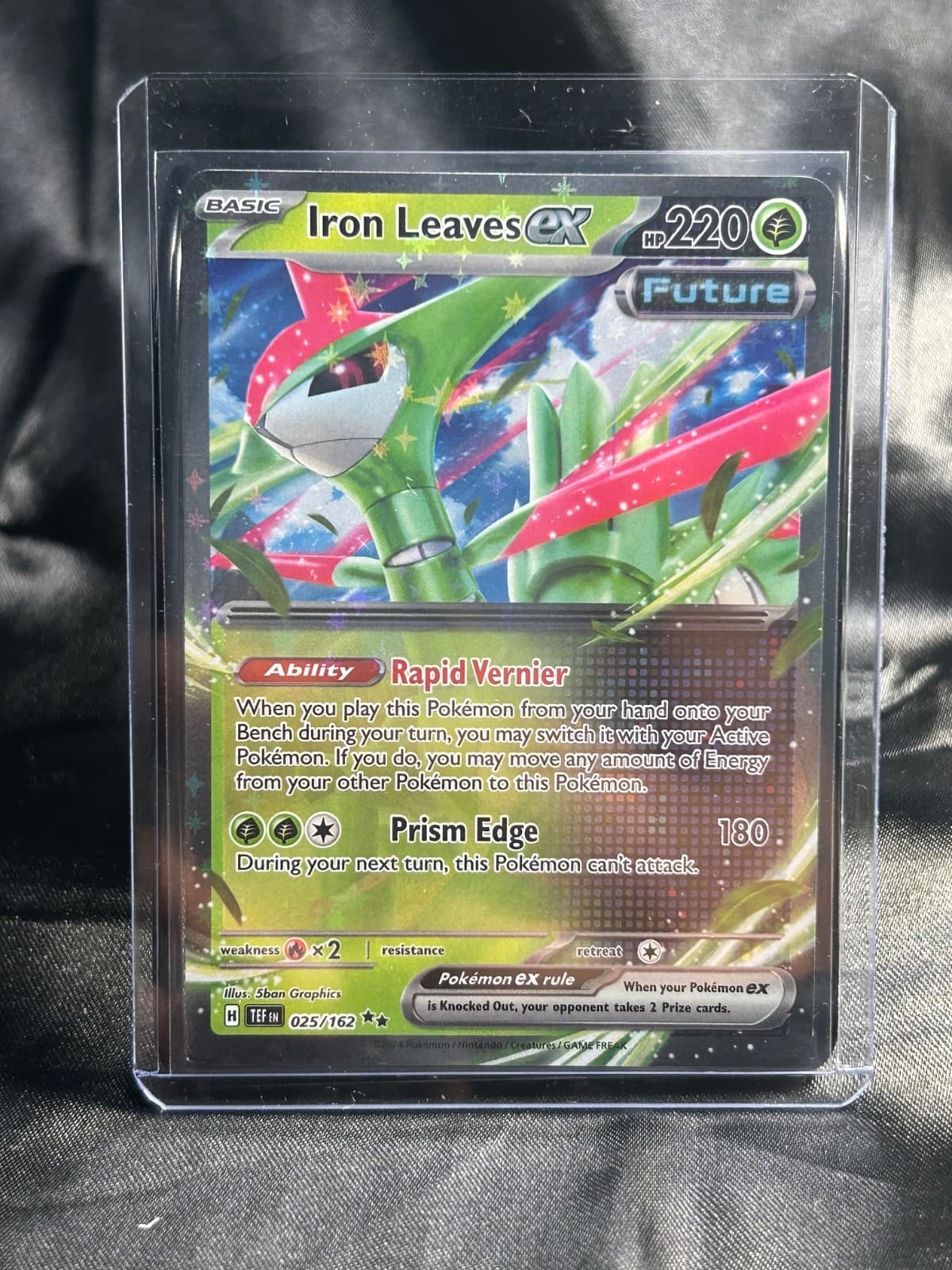 Iron Leaves Ex #25 Pokemon Temporal Forces