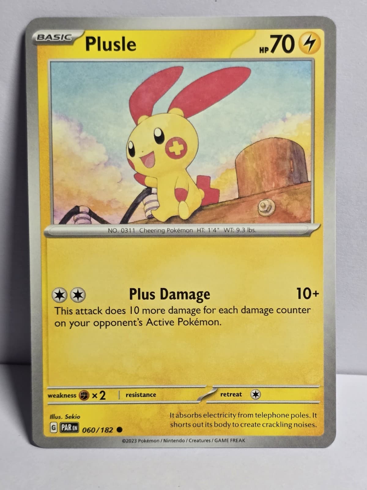 Plusle - 60/182 Paradox Rift - Pokémon TCG - 2023