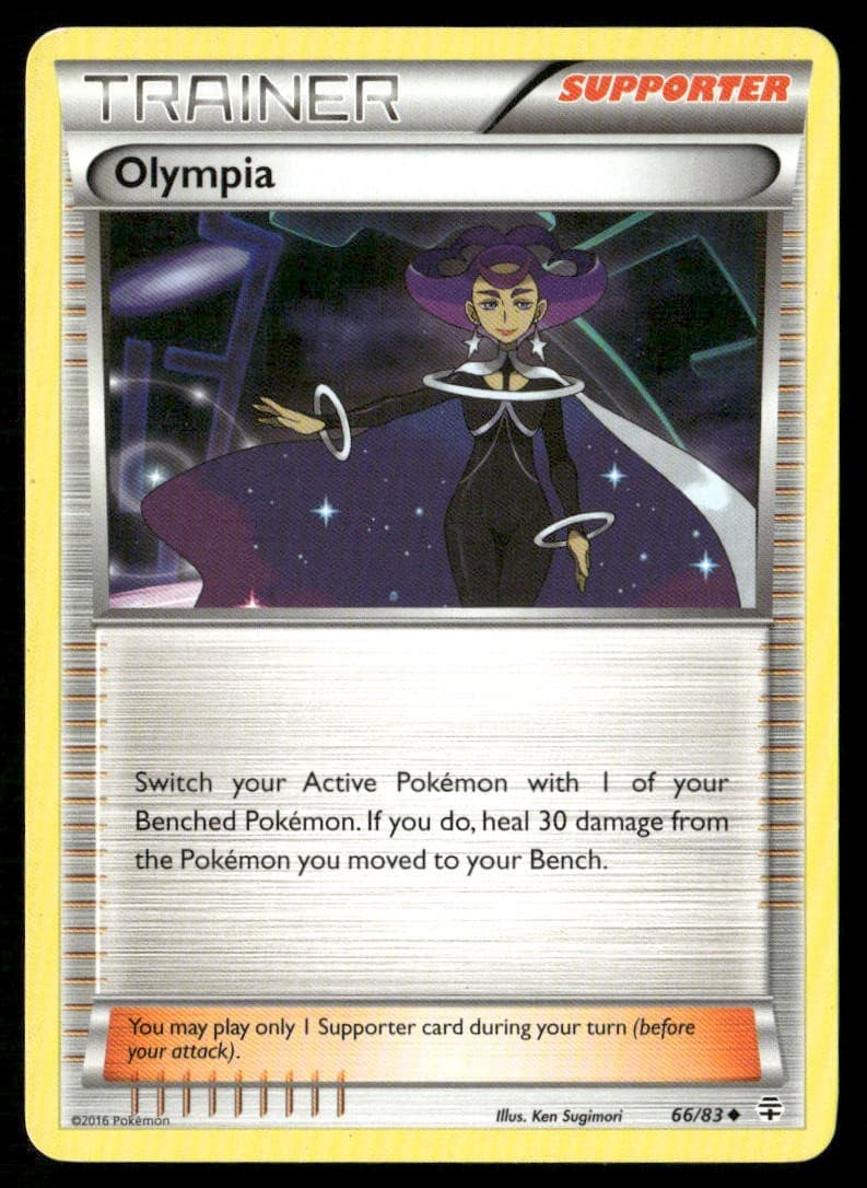 Olympia 66/83 Uncommon Generations Pokemon Heavily Played