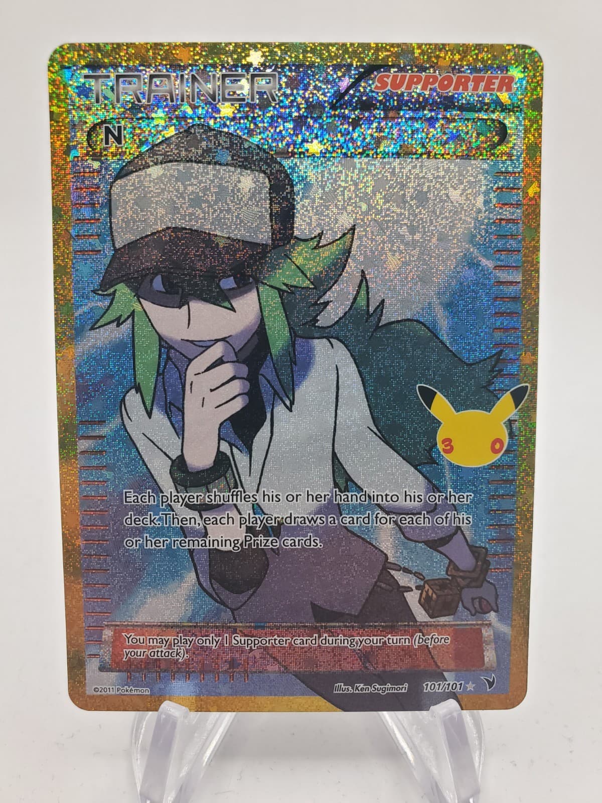 Pokemon N Holo Classic Collection 101/101 ME 30th Anniversary Celebration